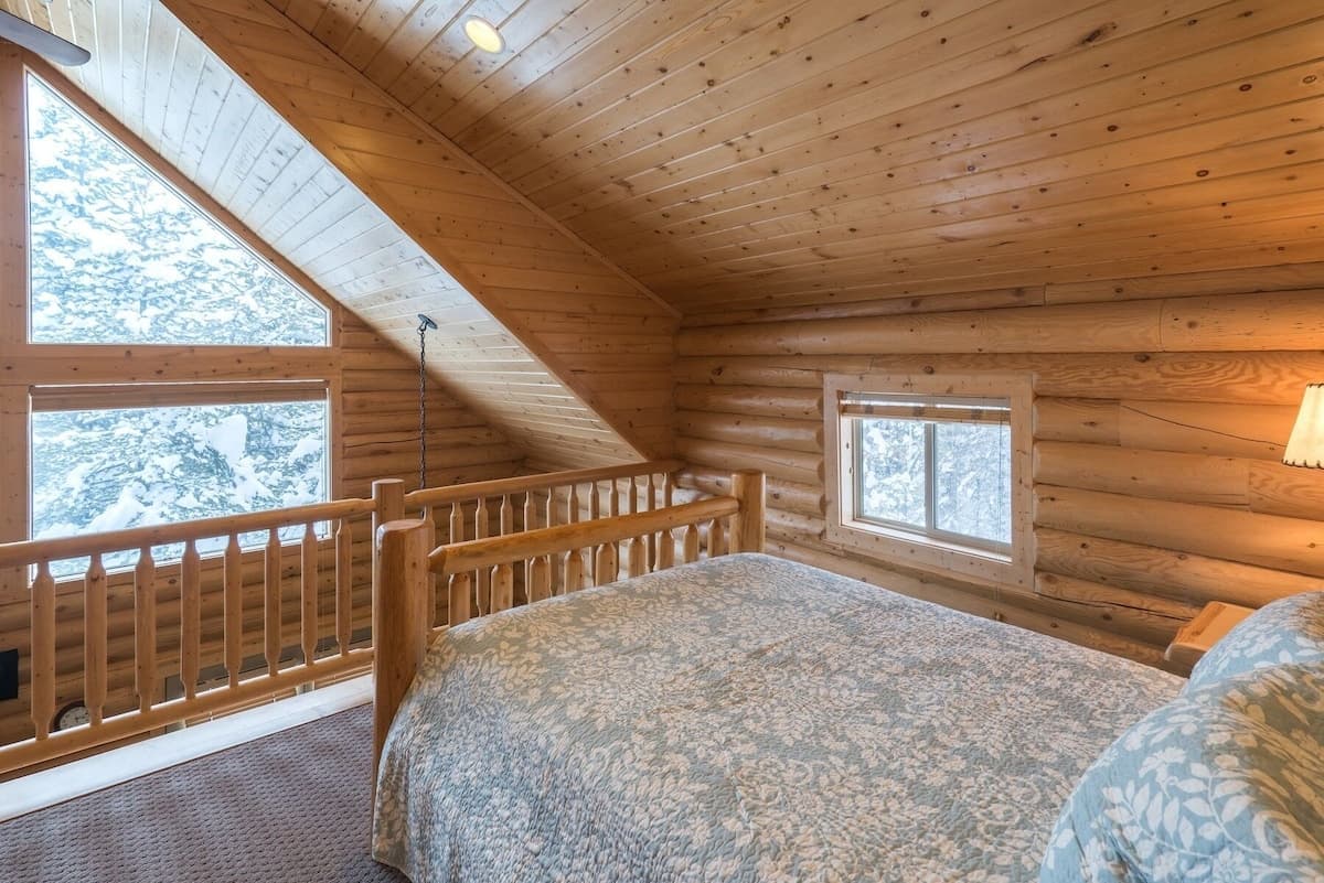 Comfortable beds and plenty of natural lighting make the bedrooms a great place to wake up in the morning