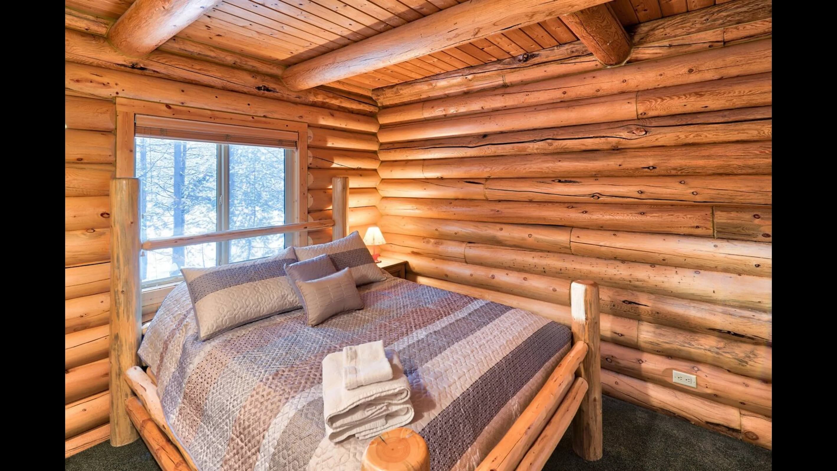 Bedroom 3: After a day of hiking, fishing, or exploring, the cozy bedrooms offer the perfect retreat for rest and relaxation.
