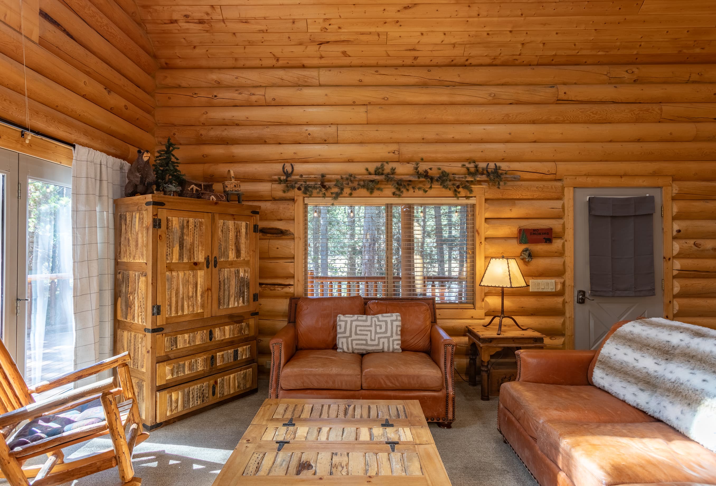 The perfect spot for guests to relax and enjoy a peaceful retreat.
