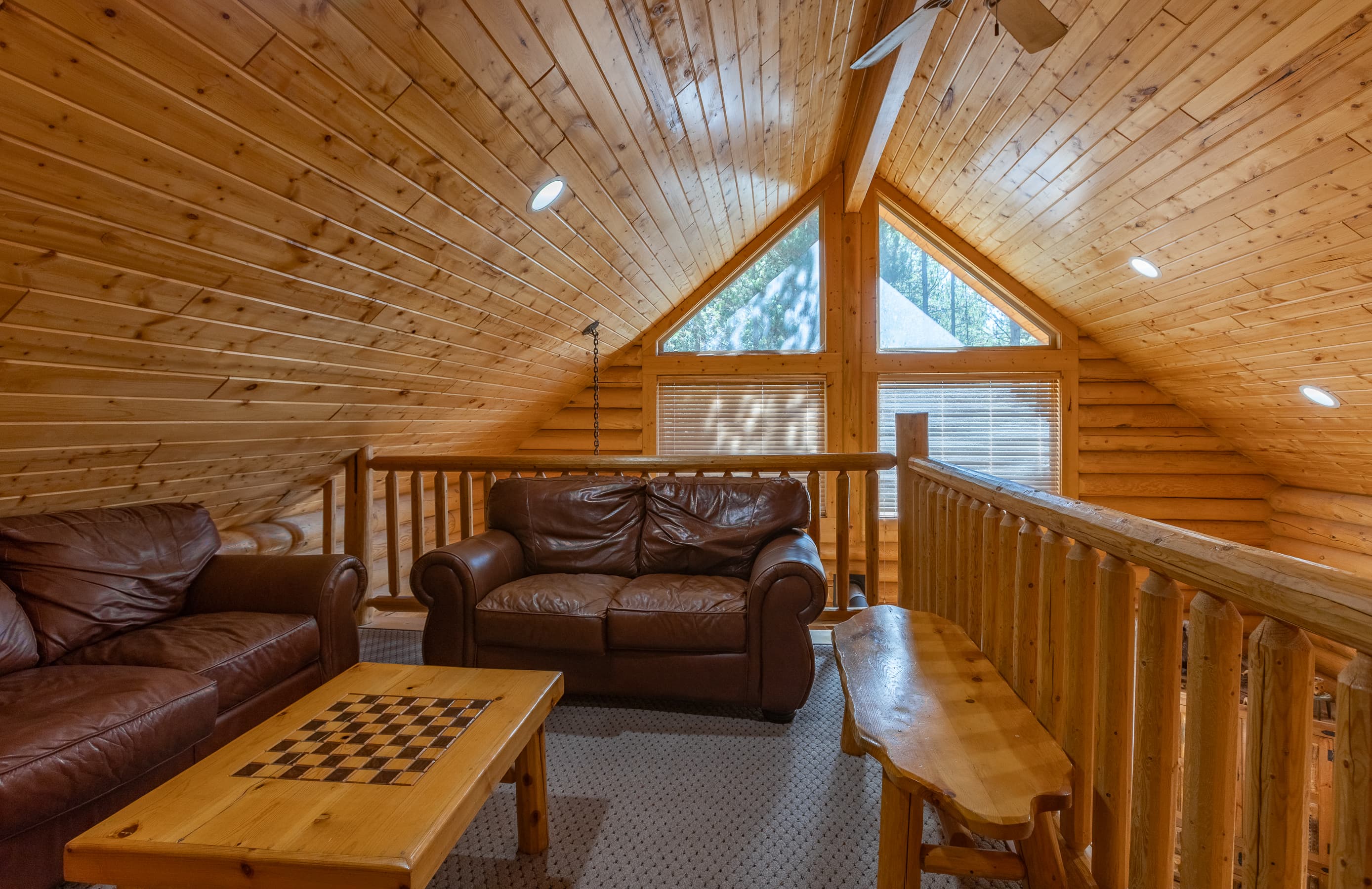 Loft area.