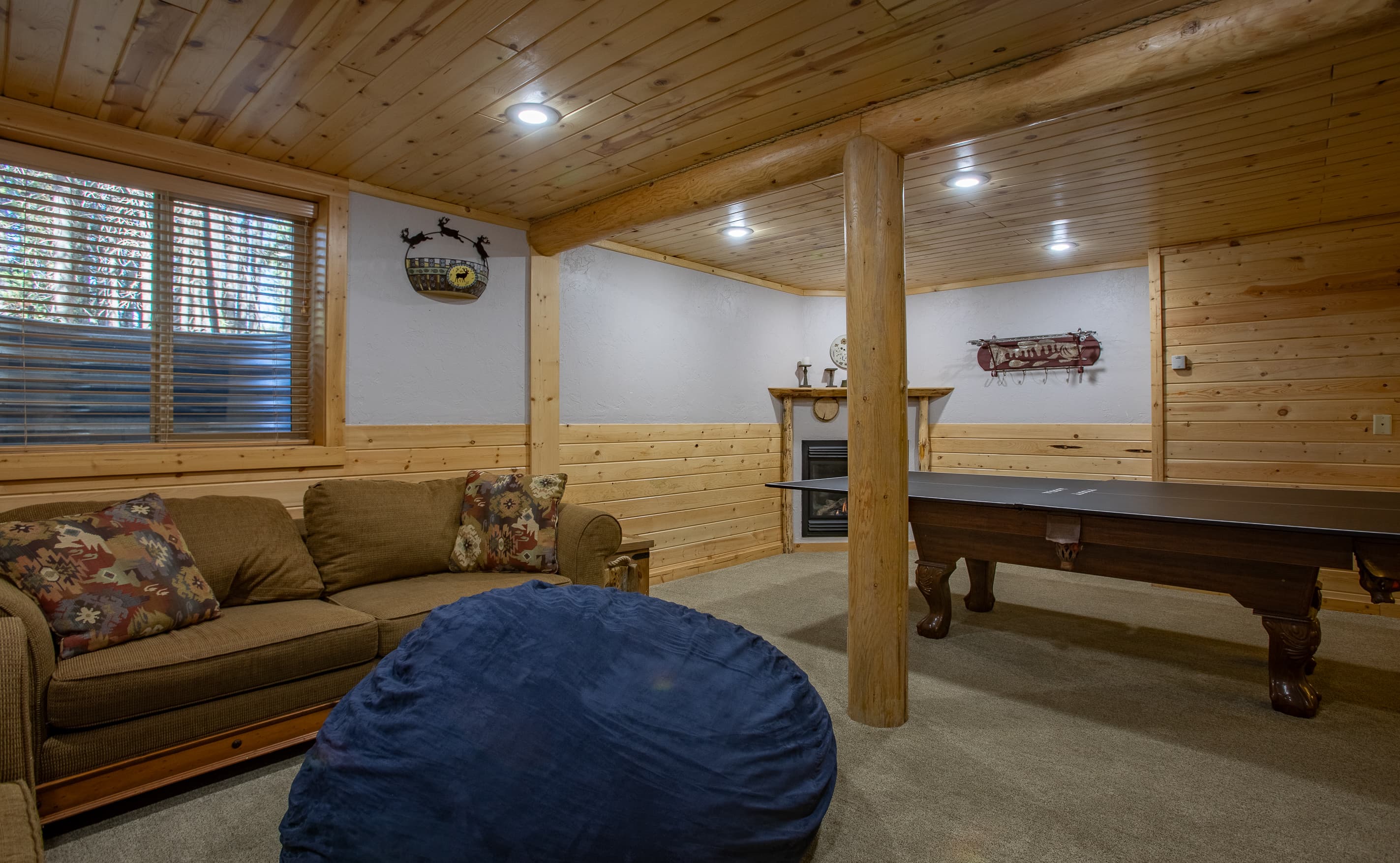 Ultimate chill spot with a cozy couch for relaxation and comfort.
