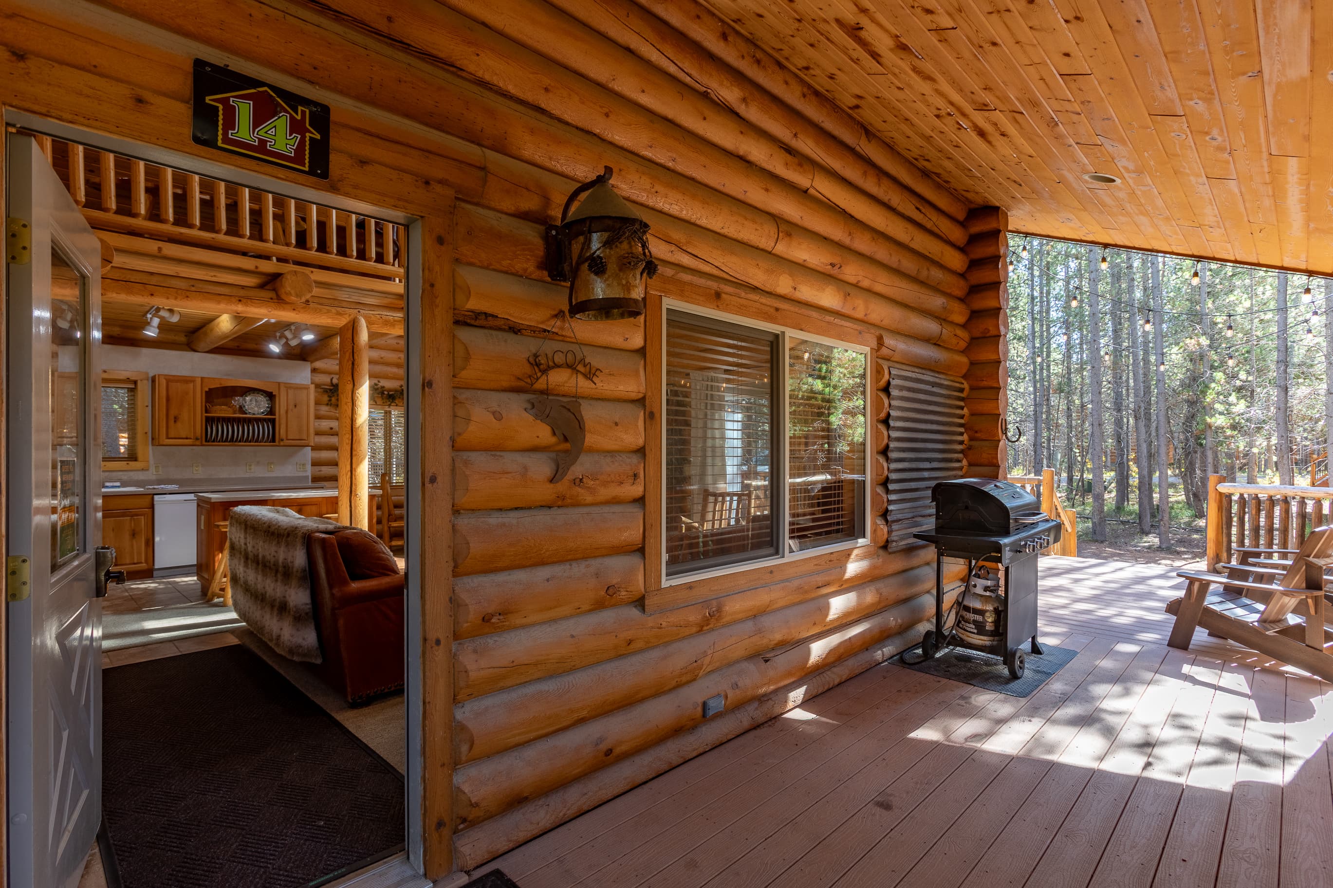 Walk into a welcoming open floor plan.