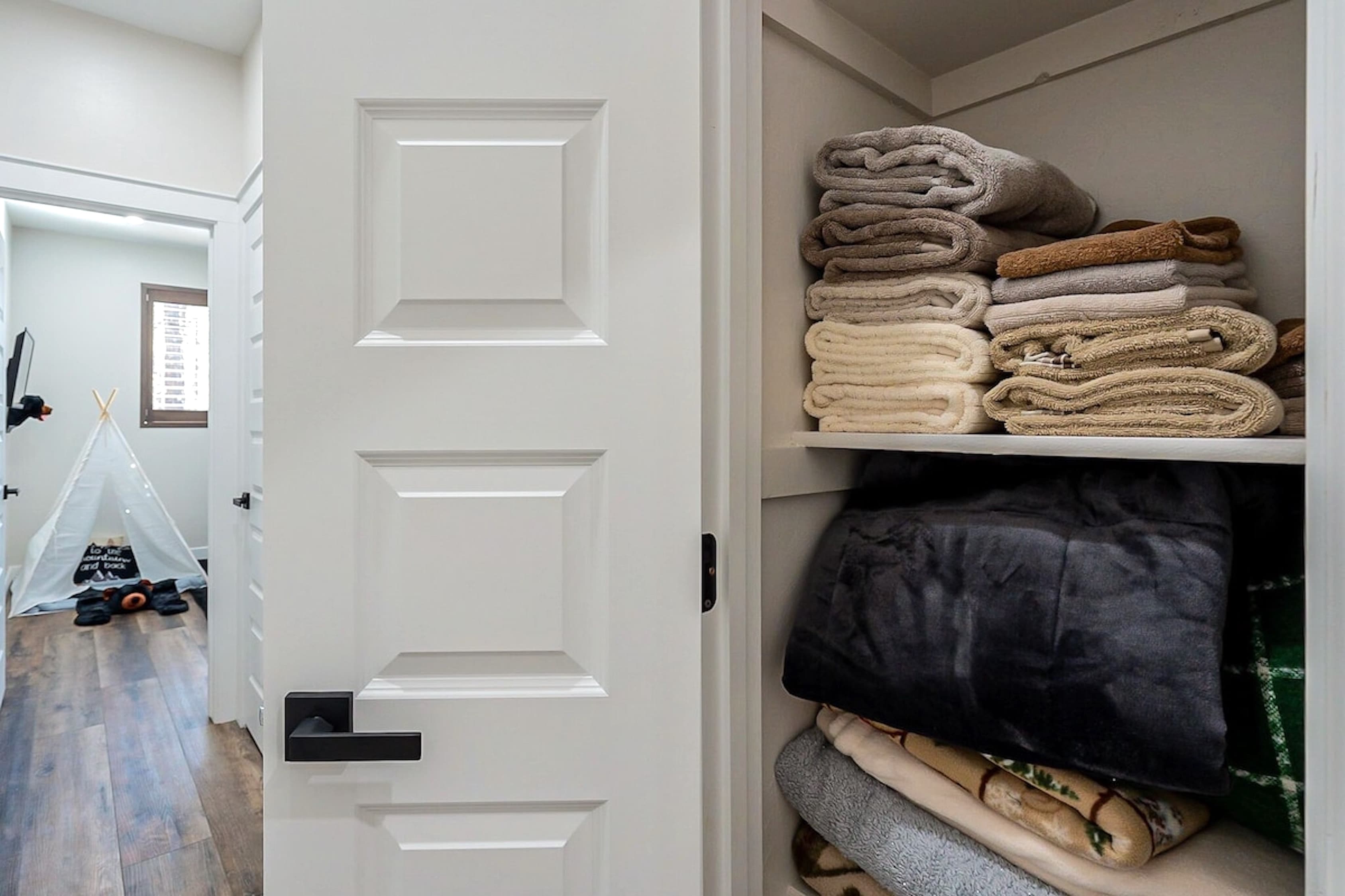 Soft, warm, and ready for you — extra blankets and plush towels ensure every moment feels like home.