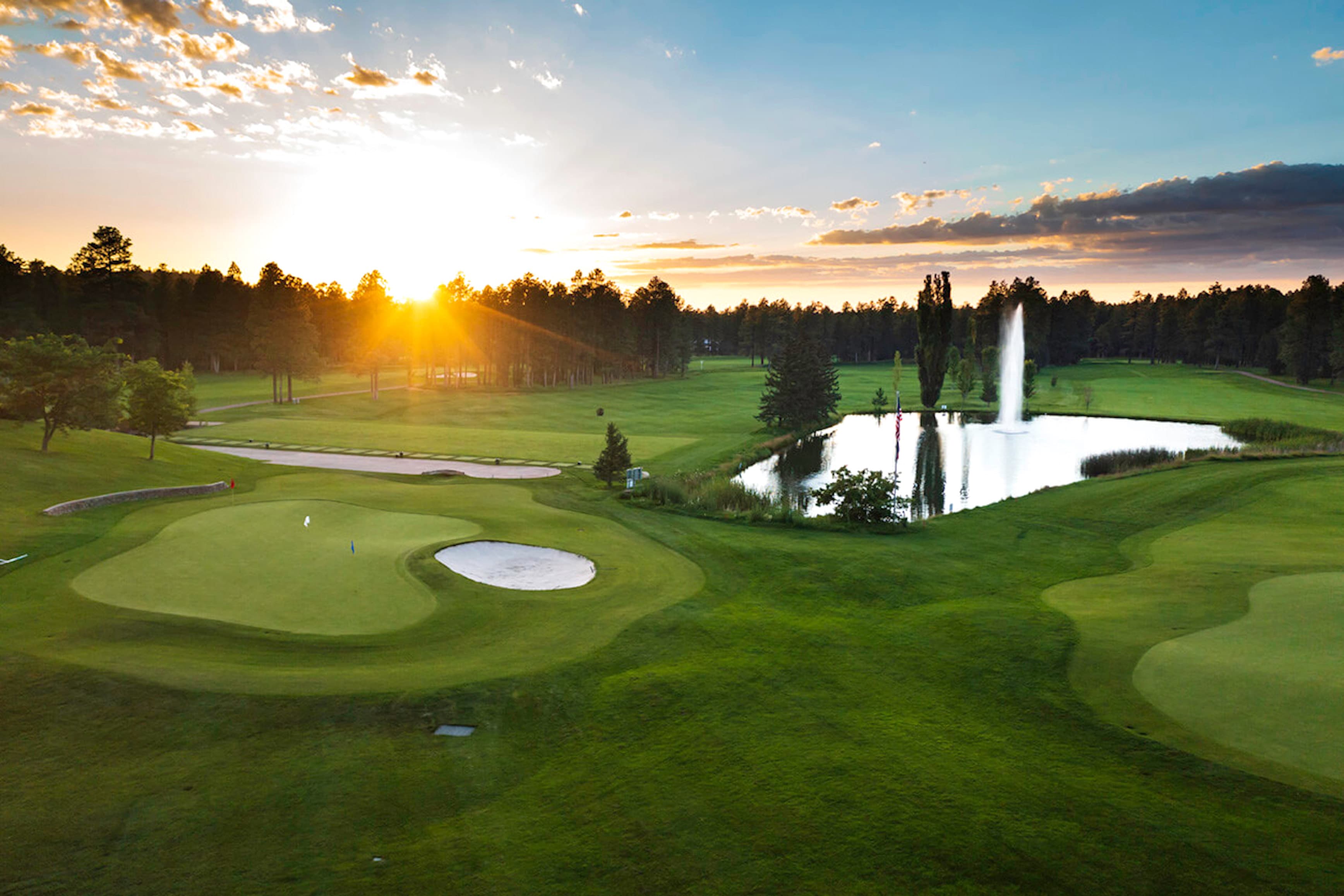 Just a short 10-minute drive away, the stunning White Mountain Country Club invites you to unwind amid emerald fairways and mountain breezes.