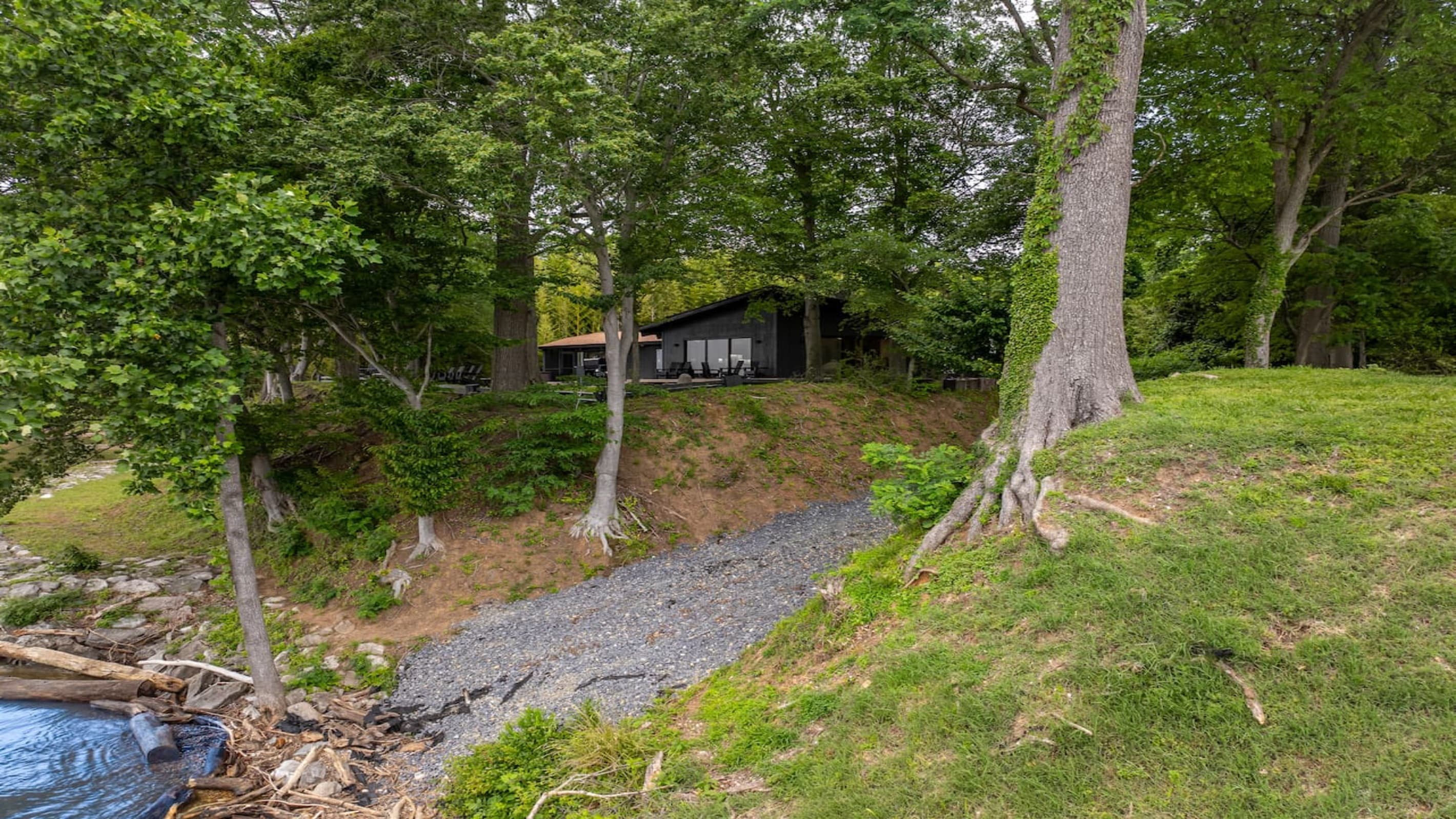 Private Retreat — Estate Nestled Among Trees, Serene Forested Setting