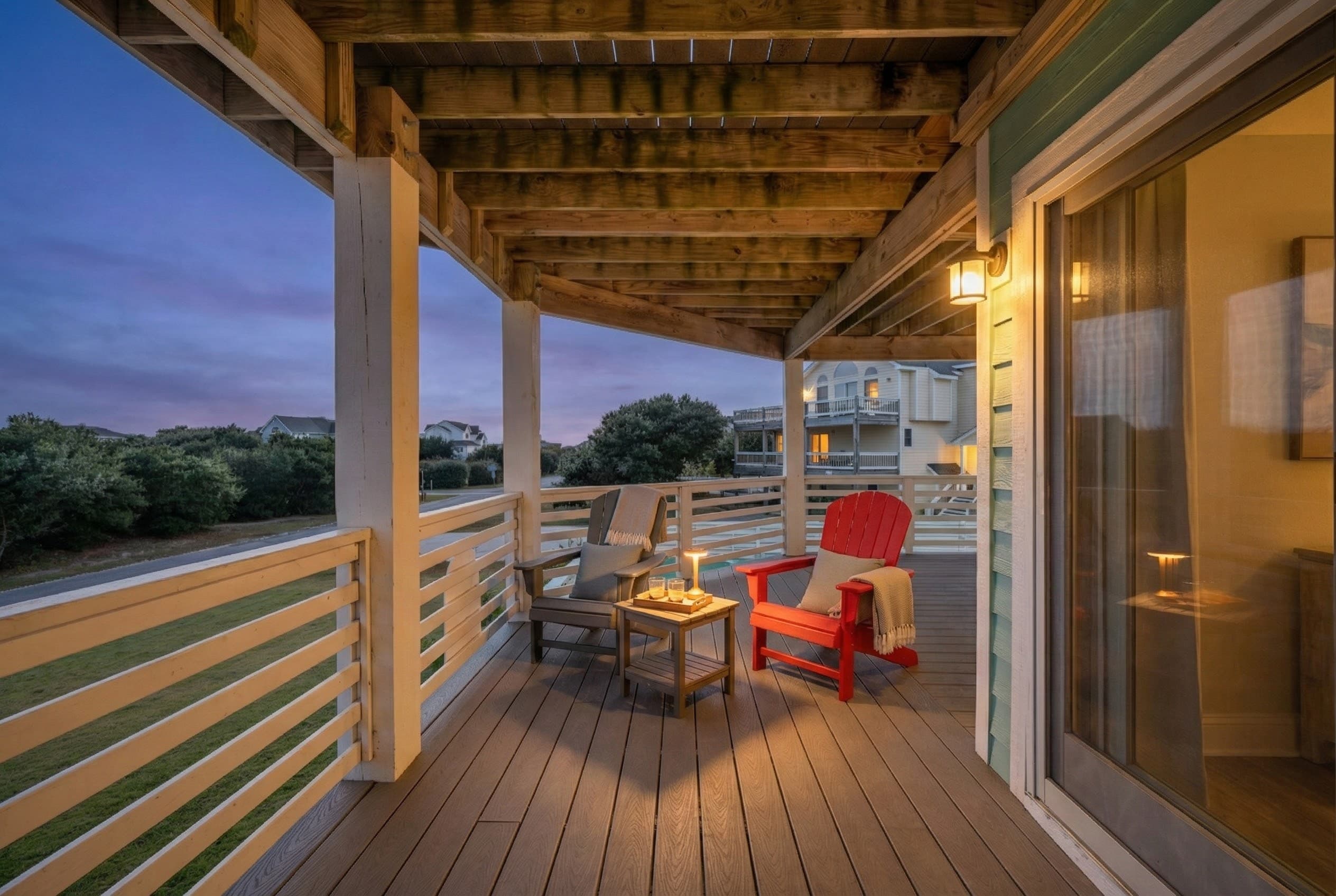 Spacious Outdoor Deck with Endless Ocean Breezes — Room to Relax & Spread Out | Harmankaya, Outer Banks