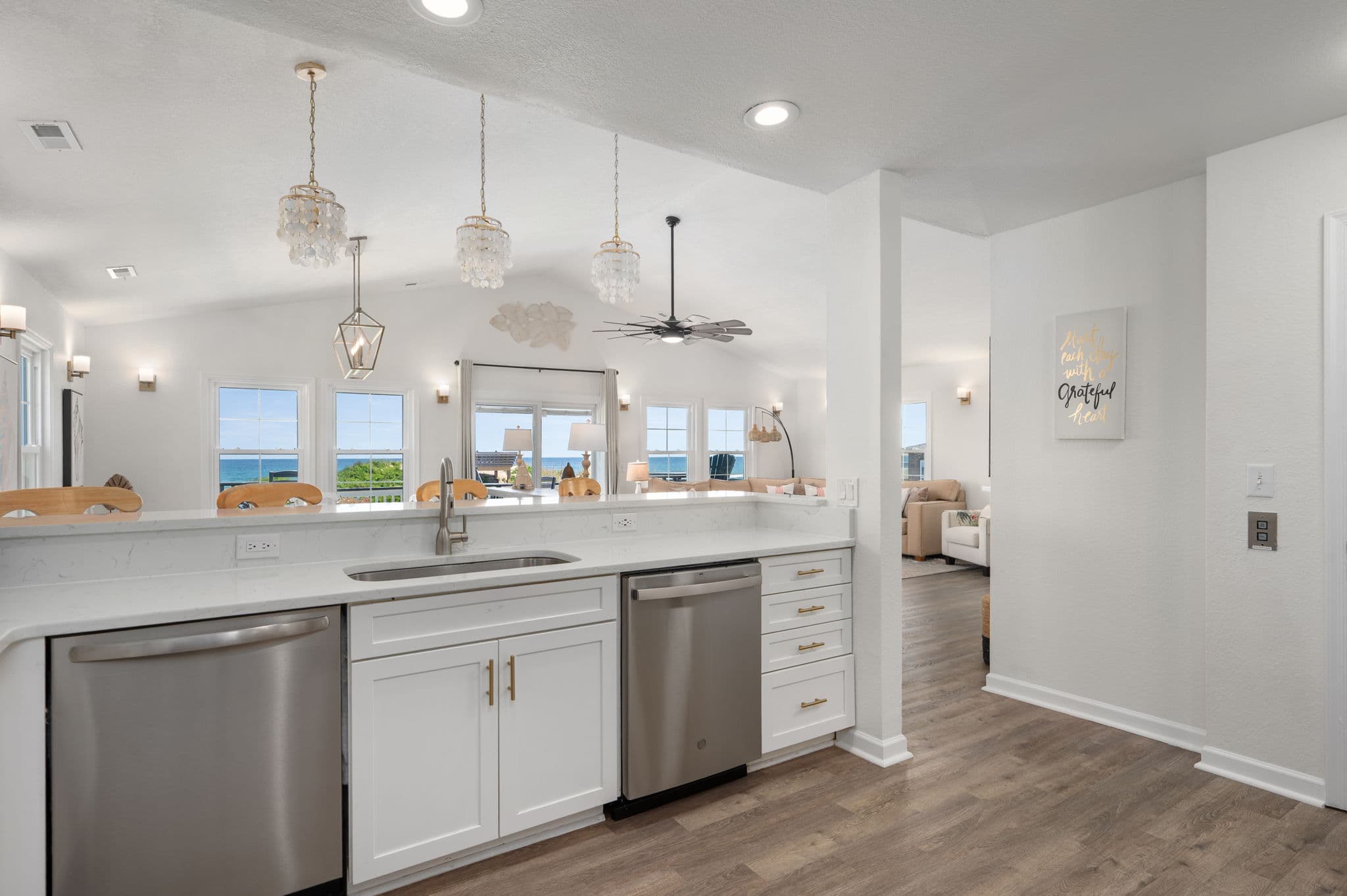 Modern Kitchen Equipped for Culinary Adventures — Cook for 21 Guests | Coastline Haven, Nags Head