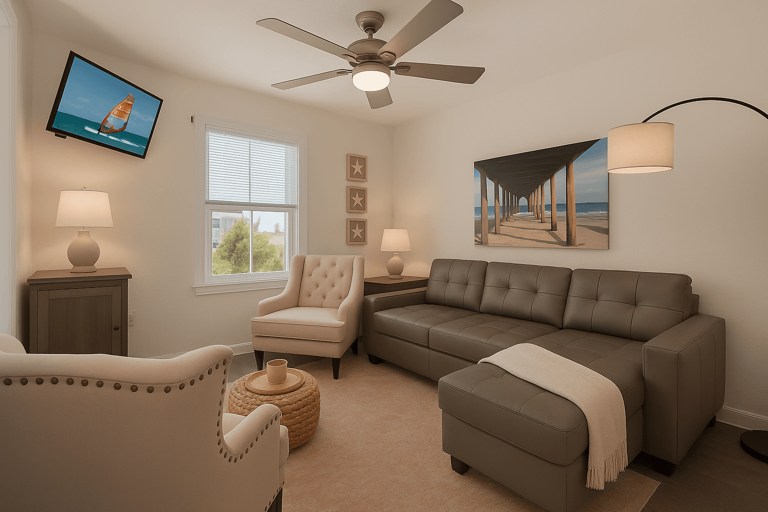 The Sailor's Retreat — Flexible Bedroom or Common Area for Your Group | Coastline Haven, Outer Banks