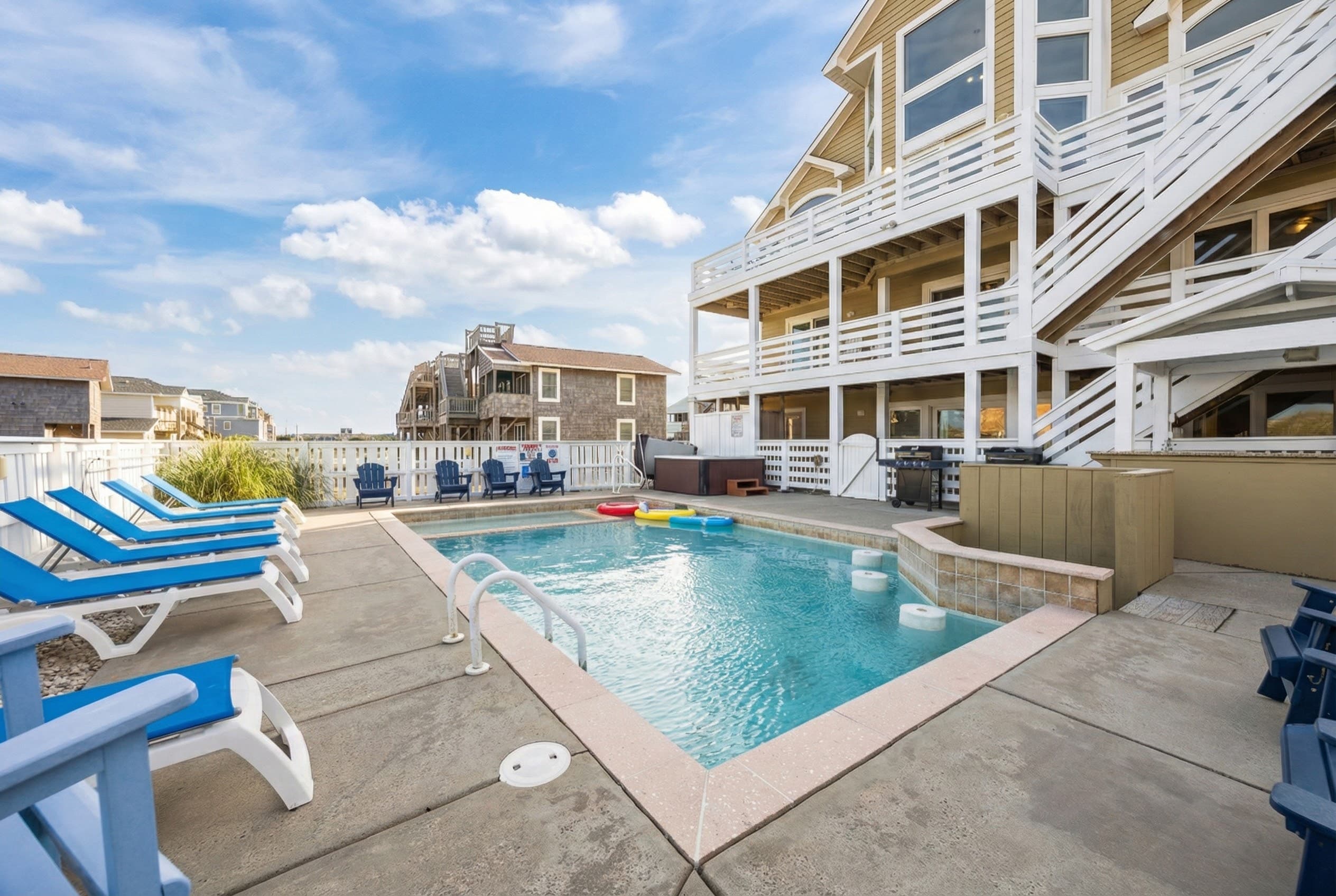 Entertainment Zone with Full Bar Setup — Game Room Fun for All Ages | Angler's Retreat, Outer Banks