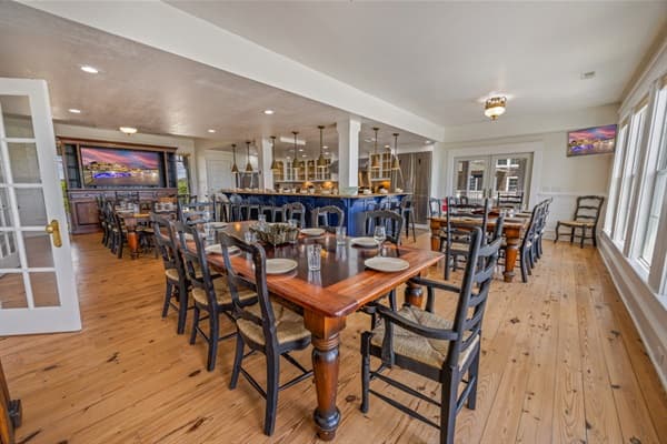 Hemingway Dining Area — Elegant Table for Large Group Meals | Event-Ready Estate | Corolla 4x4, OBX
