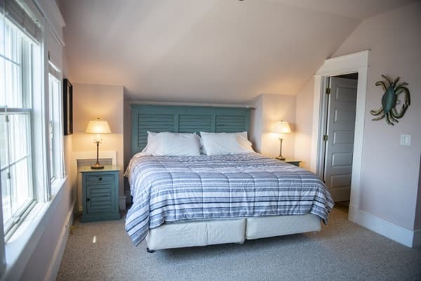 Mark Twain Guest Suite — King Master Ensuite with Ocean Views & Balcony | Event Accommodations | Corolla 4x4, OBX