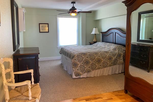 Cozy King Suite at The Fitzgerald — One of 14 Bedrooms in This Oceanfront Home | Corolla, Outer Banks
