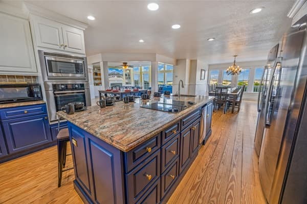 Gourmet Kitchen at The Hemingway with Dual Refrigerators & Professional Appliances | 28BR Estate, Outer Banks