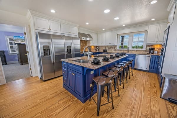 Chef's Kitchen at The Hemingway — Commercial-Grade Cooking for 62 Guests | Fitzgerald & Hemingway, Outer Banks
