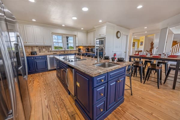 The Hemingway Kitchen — Ample Counter Space & Dual Refrigerators | Oceanfront Estate, Corolla, Outer Banks