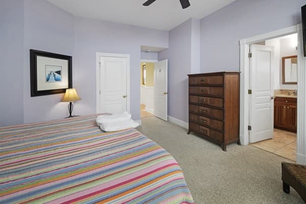 Bedroom 2 at The Hemingway — Second View of Relaxing Suite | Fitzgerald & Hemingway, Outer Banks