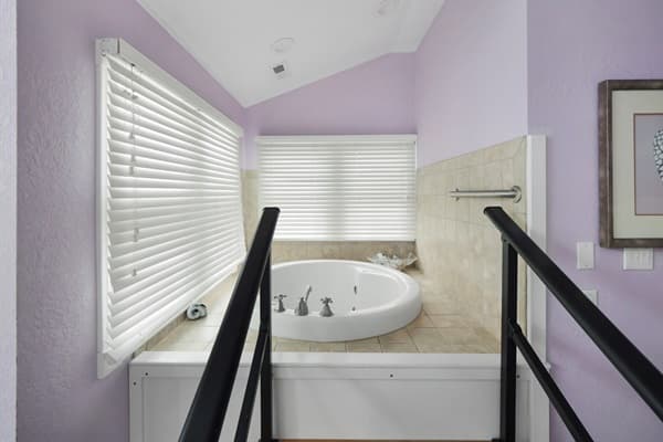 Ensuite Bathroom at The Hemingway — Elegant Fixtures & Luxury Finishes | 28BR Oceanfront Estate, Outer Banks