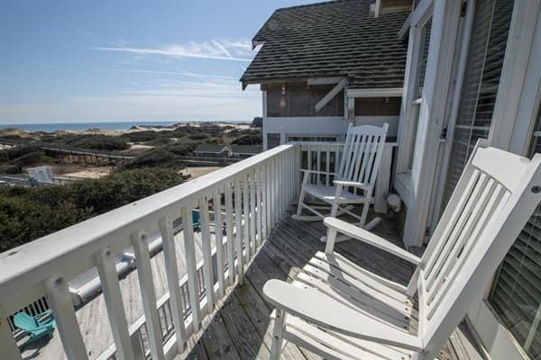 Bedroom 6 at The Hemingway — Relaxing Retreat with Coastal Design | Fitzgerald & Hemingway, Outer Banks