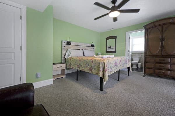 Bedroom 9 at The Hemingway — Peaceful Retreat with Warm Décor | 28BR Oceanfront Estate, Outer Banks
