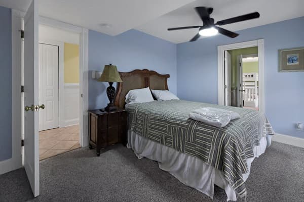 Hemingway Bedroom 13 — Comfortable Twin Suite with Shared Bath, Ideal for Kids & Family Reunions at This Outer Banks Oceanfront Estate