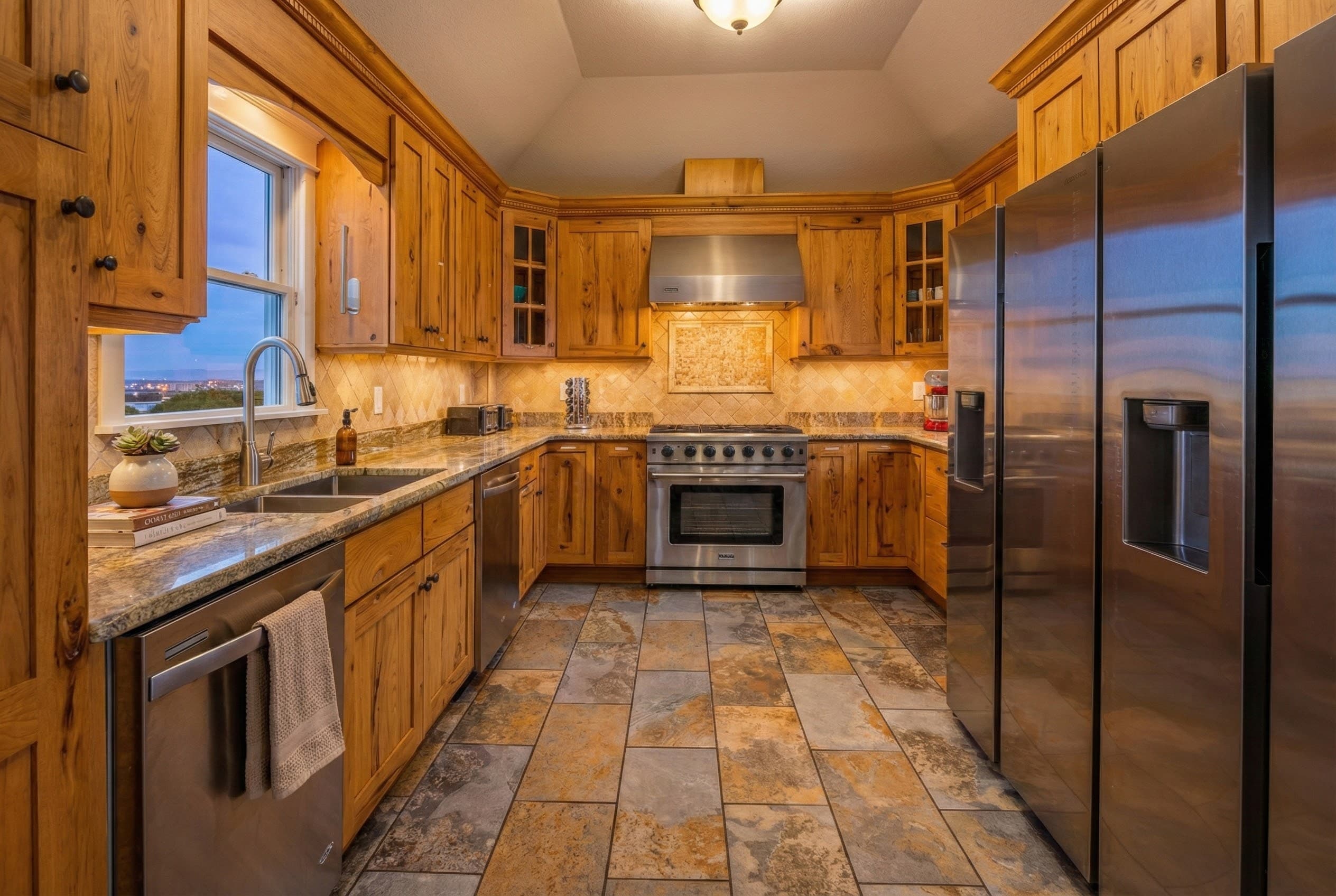 Kitchen with professional-grade amenities — every detail considered for guests who appreciate fine cooking at their retreat