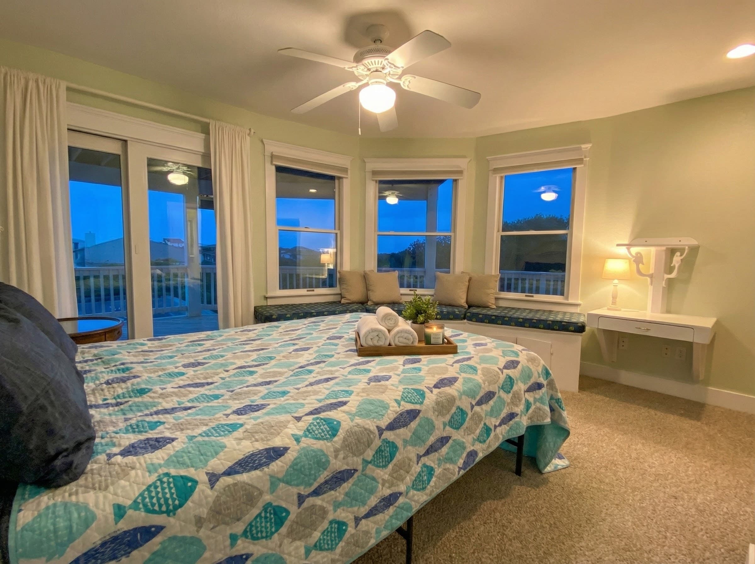 Additional king suite — every bedroom at The Fitzgerald features quality linens and a commitment to guest comfort