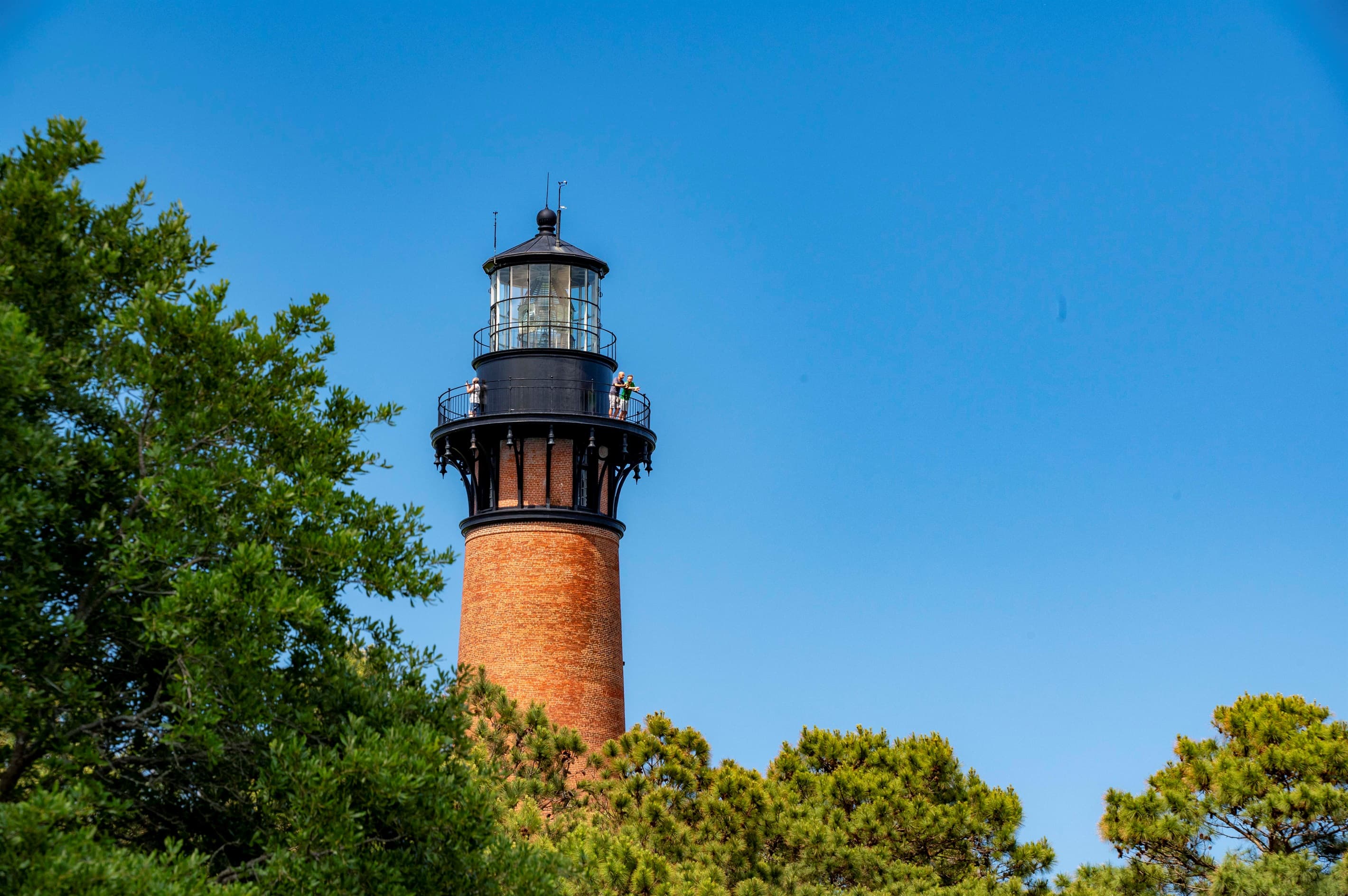 Historic Currituck Beach Lighthouse — a beloved Outer Banks landmark and scenic attraction minutes from the estate