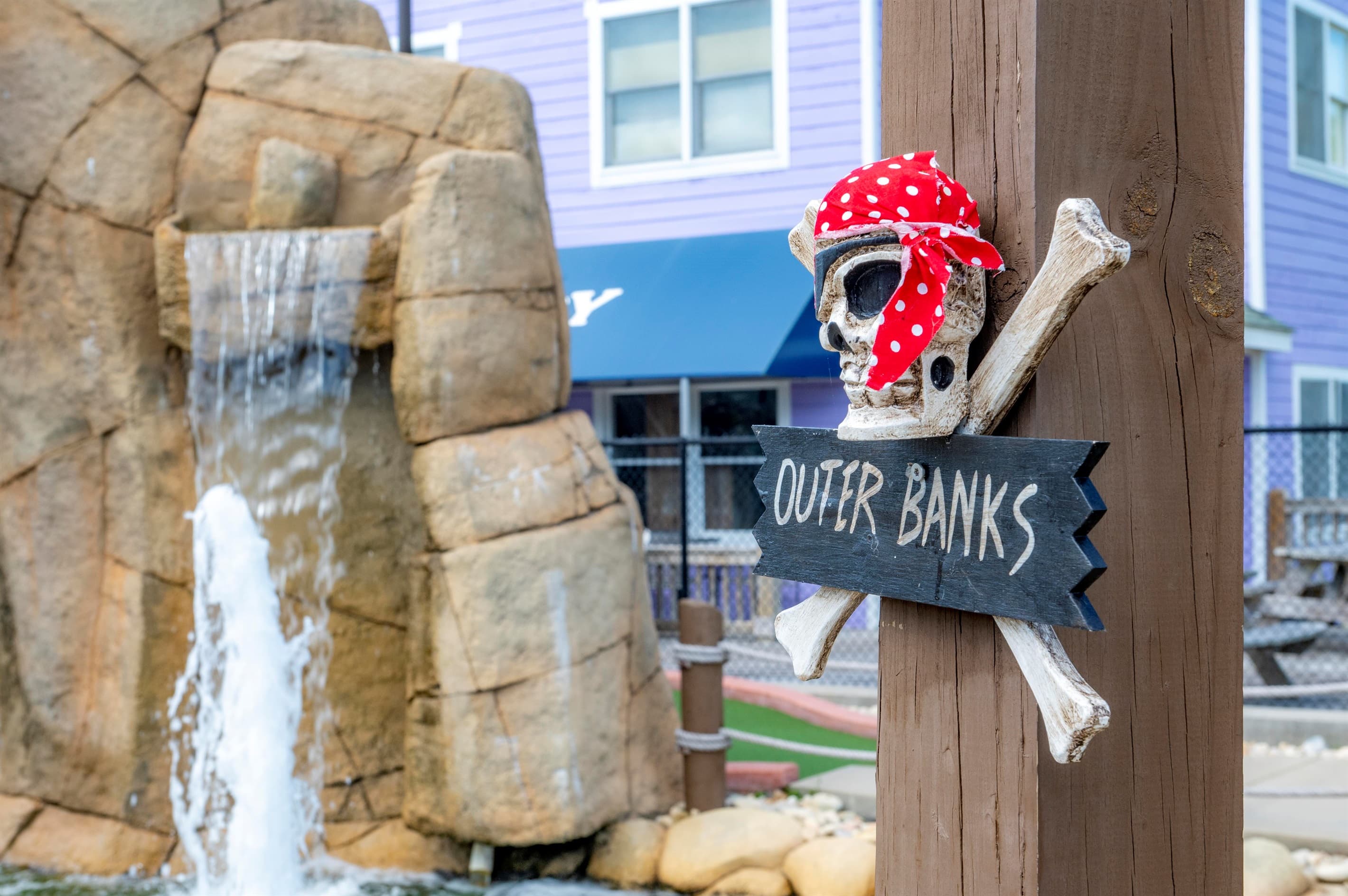 Iconic Outer Banks landmark sculpture — whimsical coastal art capturing the playful spirit of this destination