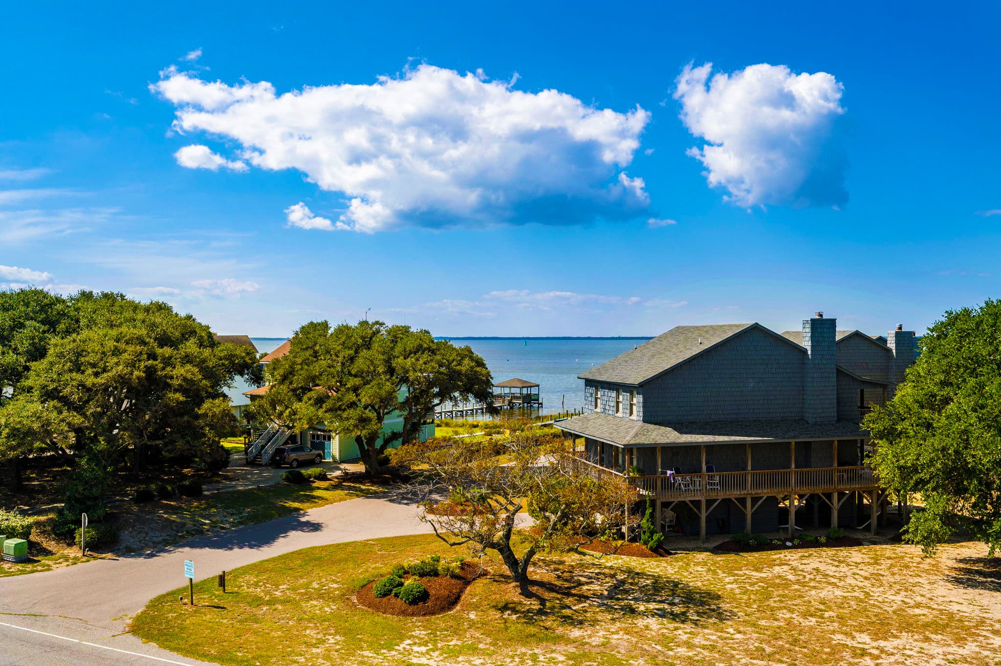 Rooftop Deck Serenity — Unparalleled Panoramic Views of Duck & the Sound | Soundside Pearl, Outer Banks