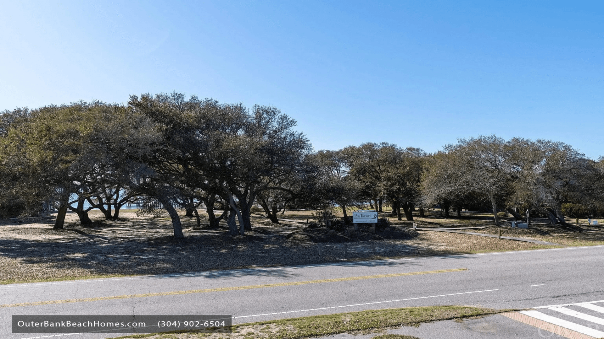 Scenic Natural Beauty — Lush Coastal Landscape Surrounding Port Trinitie | Duck, Outer Banks