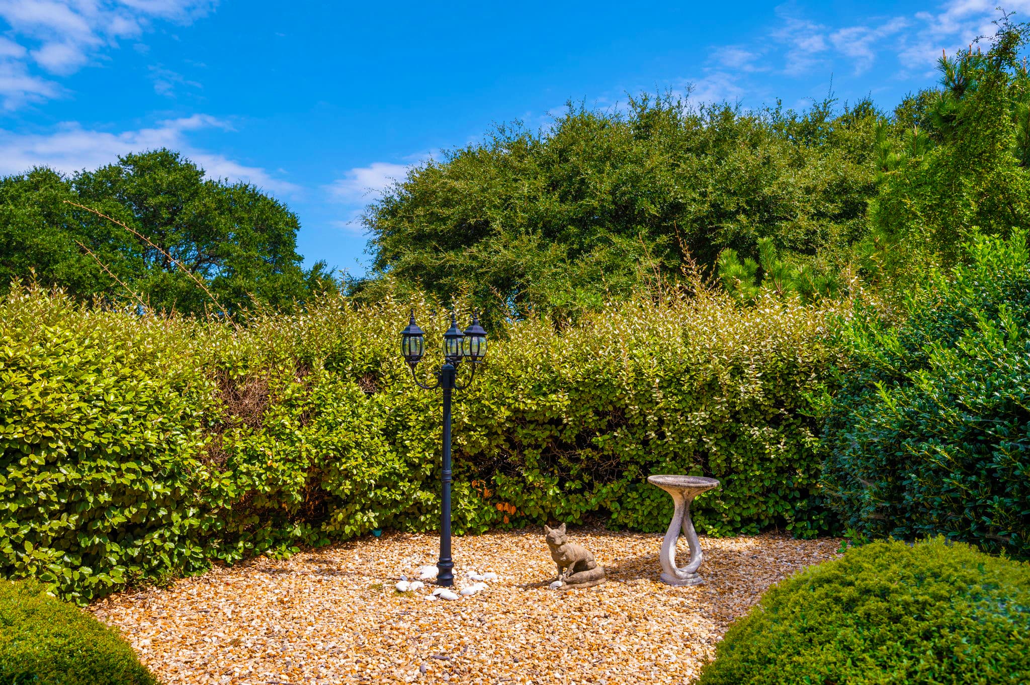 Lush & Inviting Front Landscape — Beautiful Curb Appeal | Soundside Pearl, Duck NC
