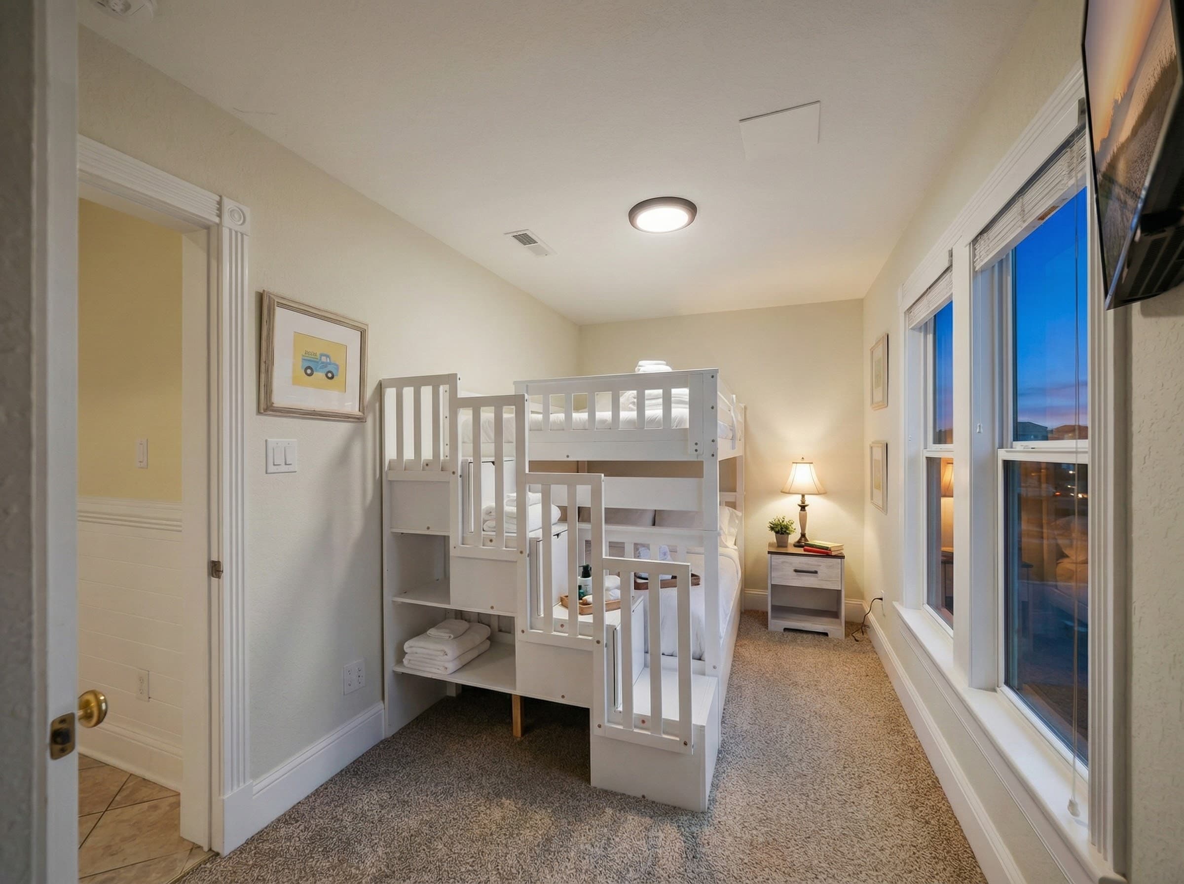 Bedroom 12 — Welcoming Suite with Bunk Beds, Ideal for Kids & Families | Family-Friendly at The Hemingway, Outer Banks