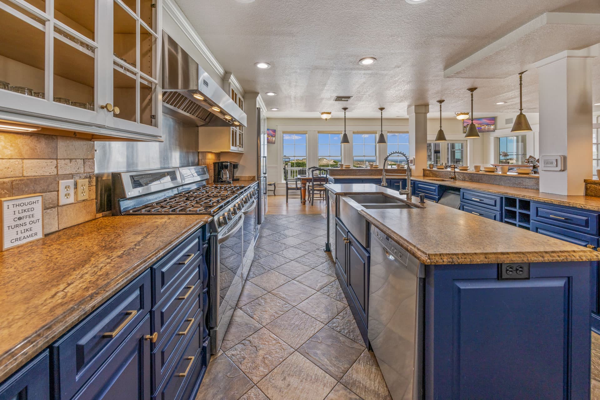 Catering Kitchen — Mark Twain Estate Chef Kitchen, Premium Appliances and Prep Space for Teams Serving 40+ OBX