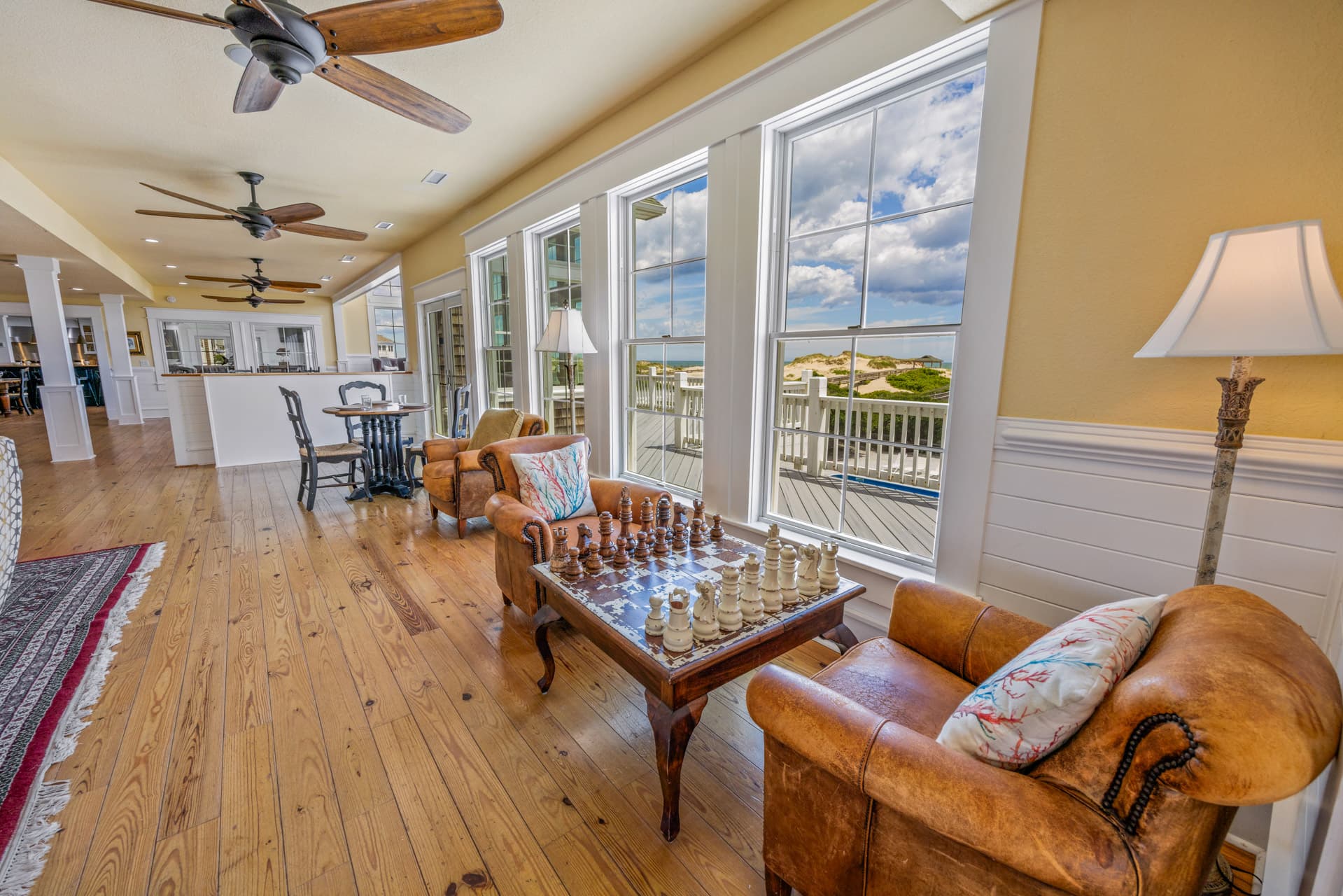 Mark Twain Estate Recreation Room — Additional Entertainment Space for Large Groups, Outer Banks Beach House