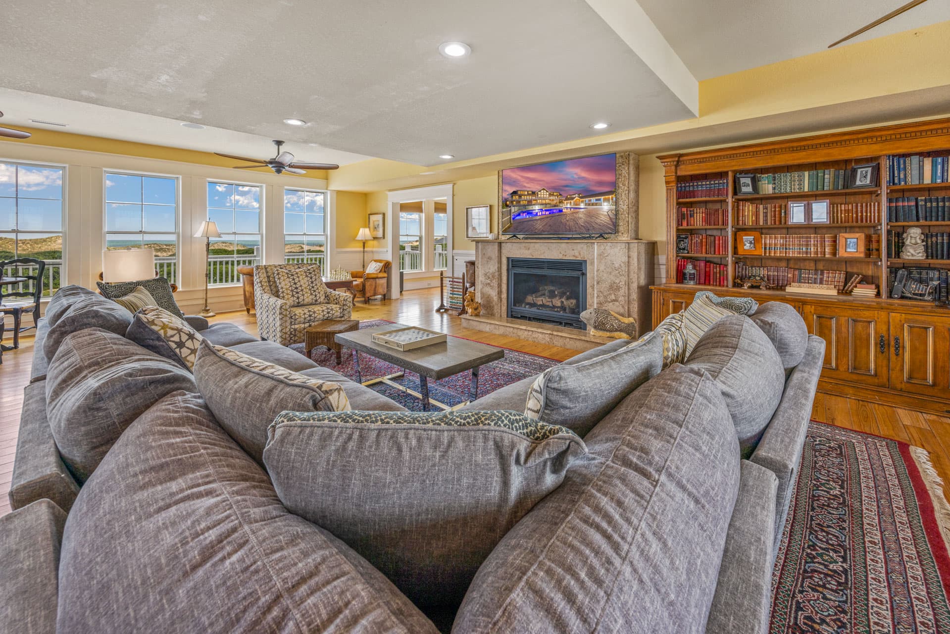 Spacious Guest Suite at the Mark Twain Estate — One of 18 Bedrooms for Your Outer Banks Beach Vacation