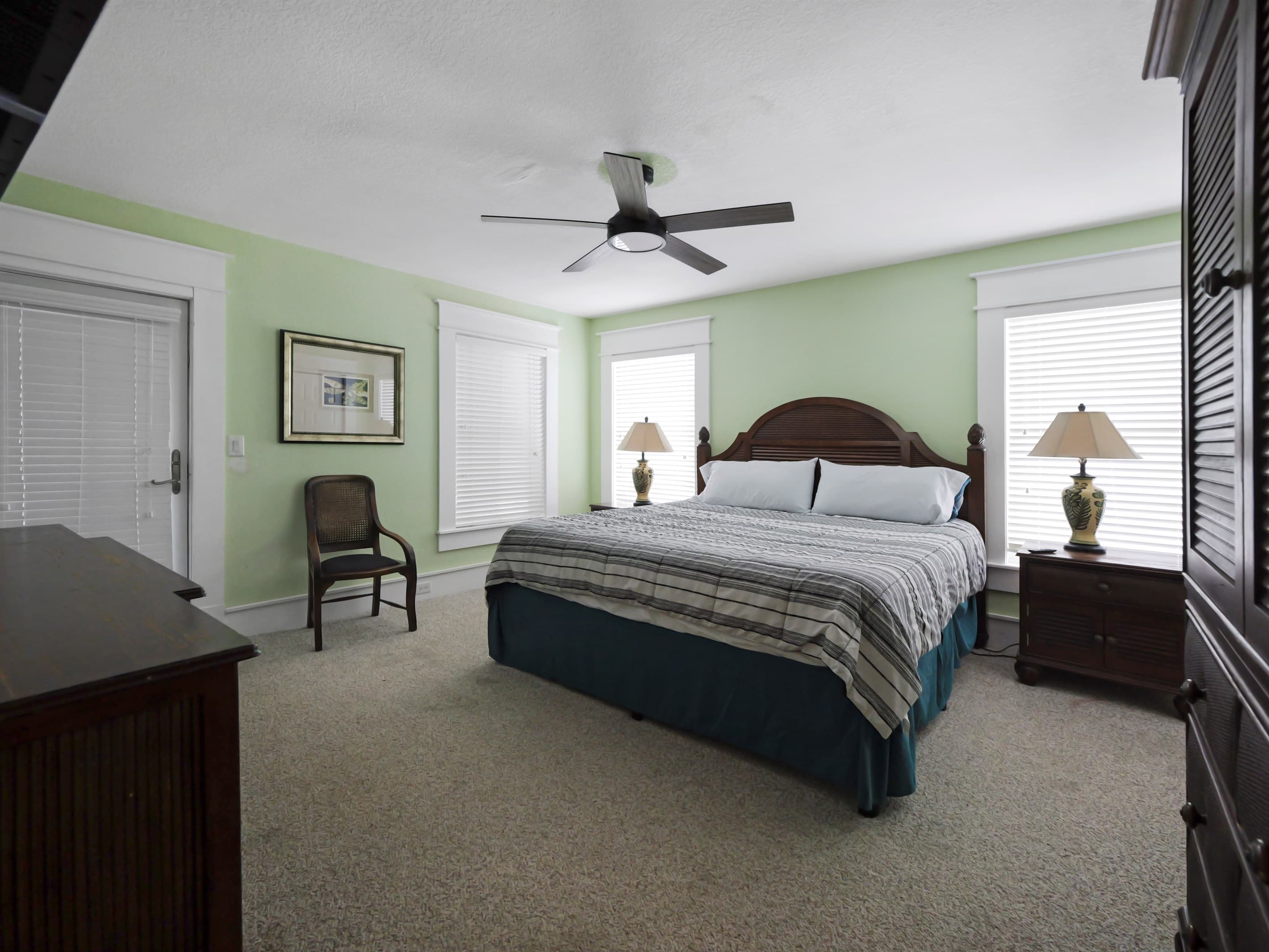 Guest Suite — Quiet Private King Room at Mark Twain Estate, Part of 18 Bedrooms for Overnight Event Accommodations