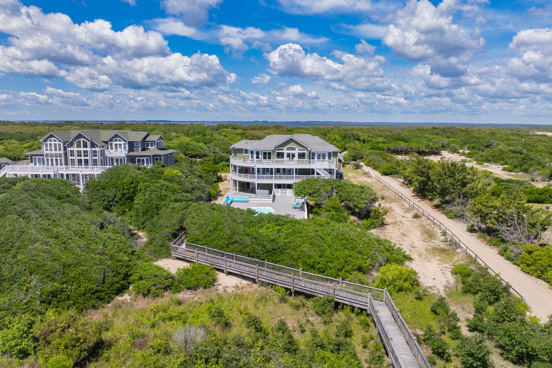 Oceanfront Wedding Venue — The Fitzgerald Estate with Direct Beach Access, Ceremony-Ready Dune Setting, Corolla OBX