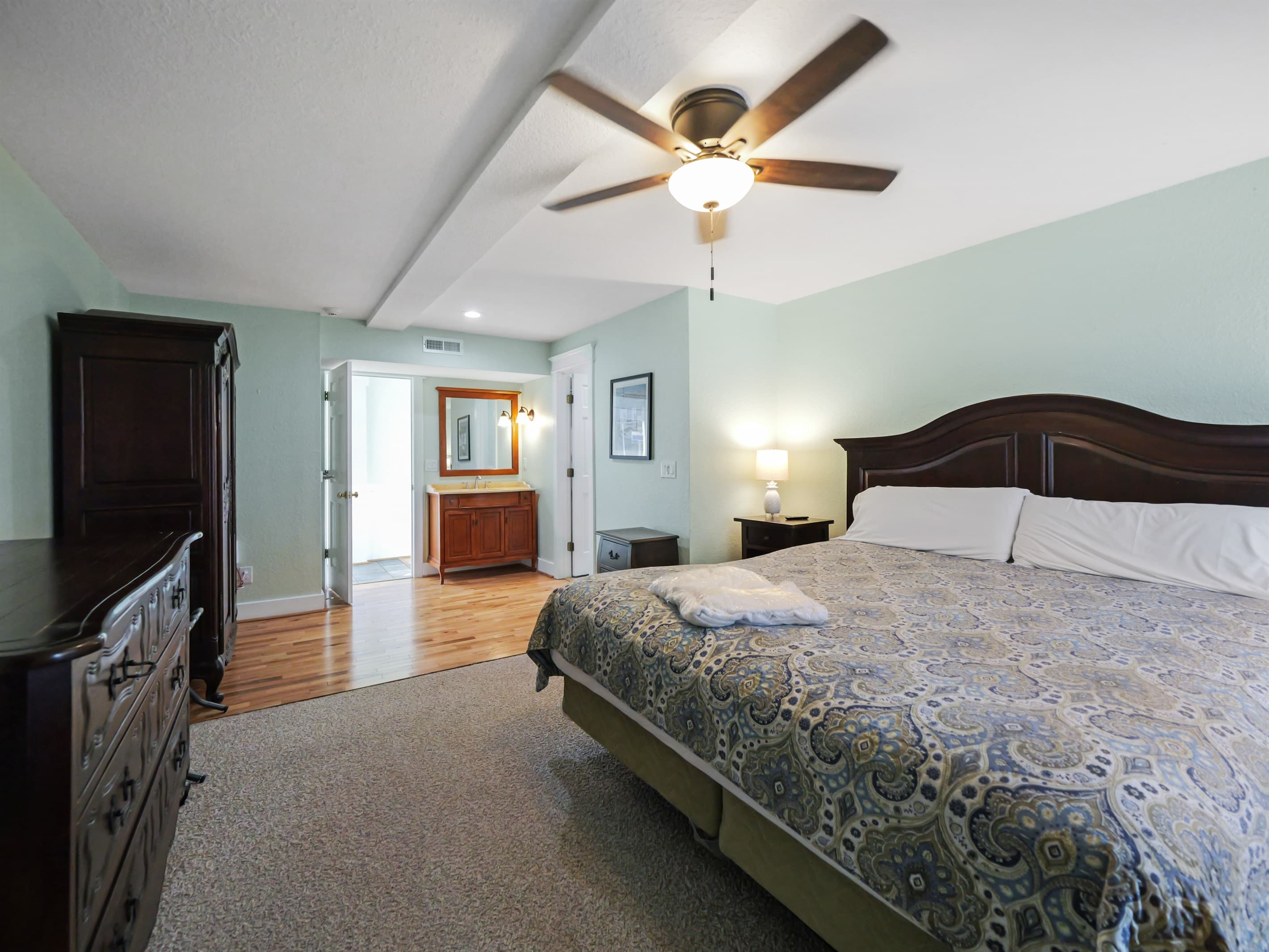 Guest Suite — Fitzgerald Estate Queen Room Alternate View, Level 2, Warm and Inviting for Event Guest Stays