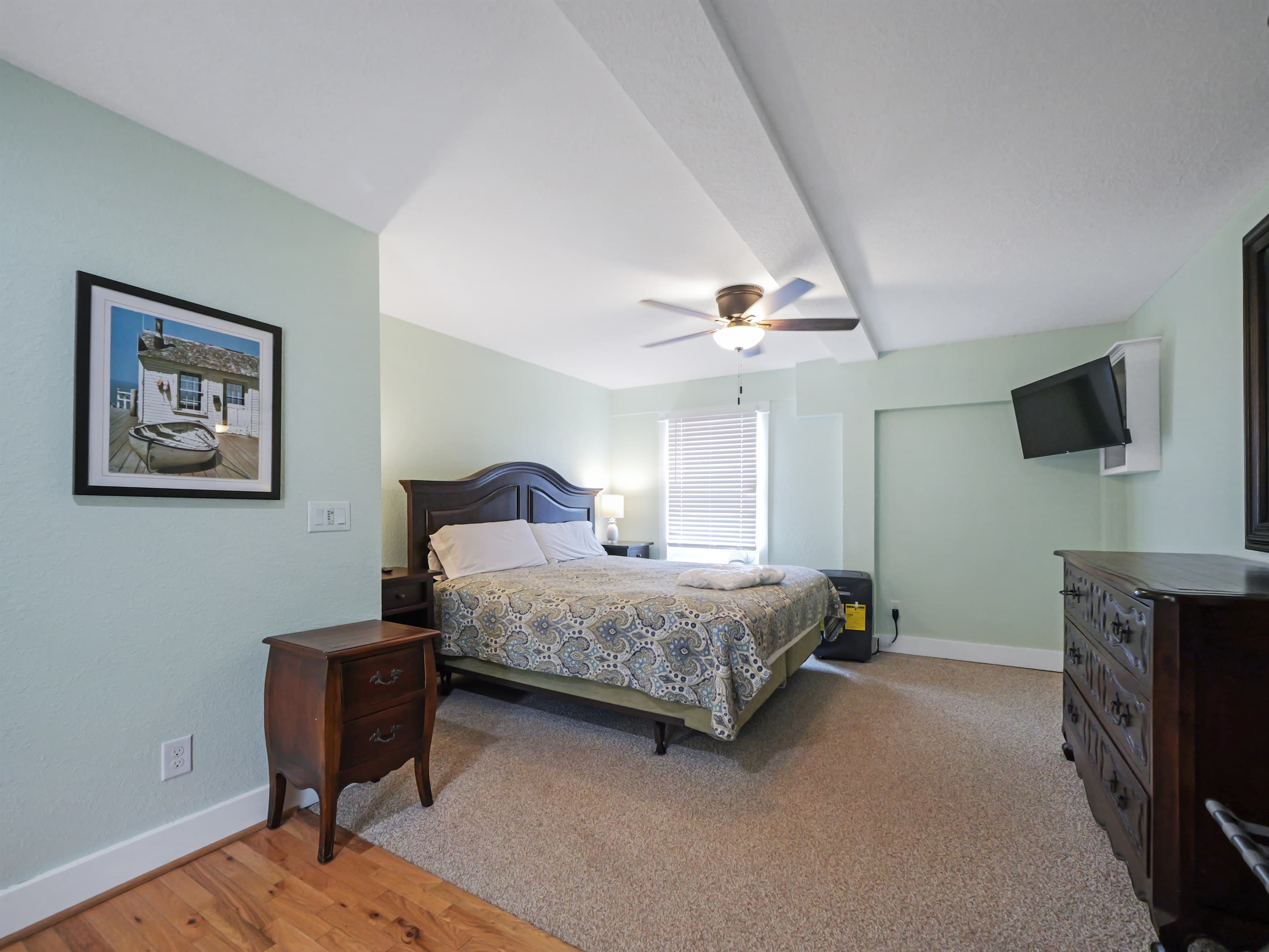 The Fitzgerald Estate Bedroom 6 — Elegant Guest Suite with Natural Light, Corolla 4x4 Beach, Outer Banks