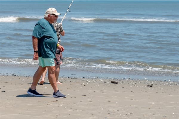 Private Estate — Sunset Surf Fishing on Corolla Beach, Golden Hour Moments Steps from Your Oceanfront Event Venue