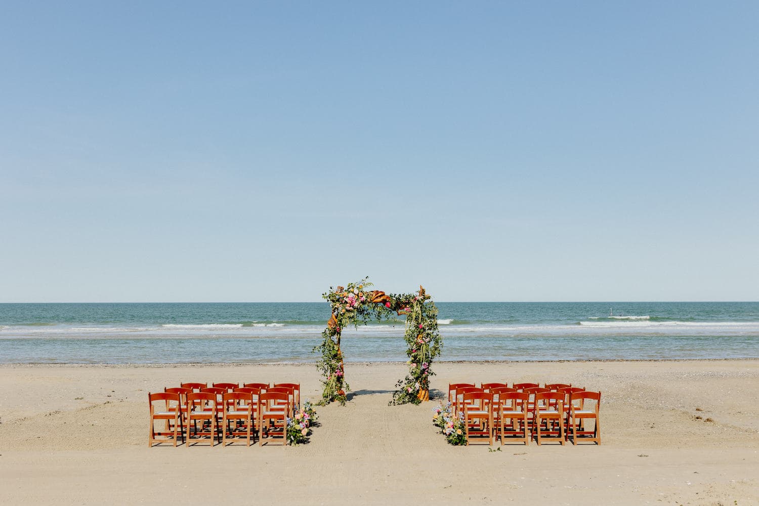 Wedding Ceremony — Adventurous Destination Beach Wedding with Ocean Views & Barefoot Elegance | OBX Venue