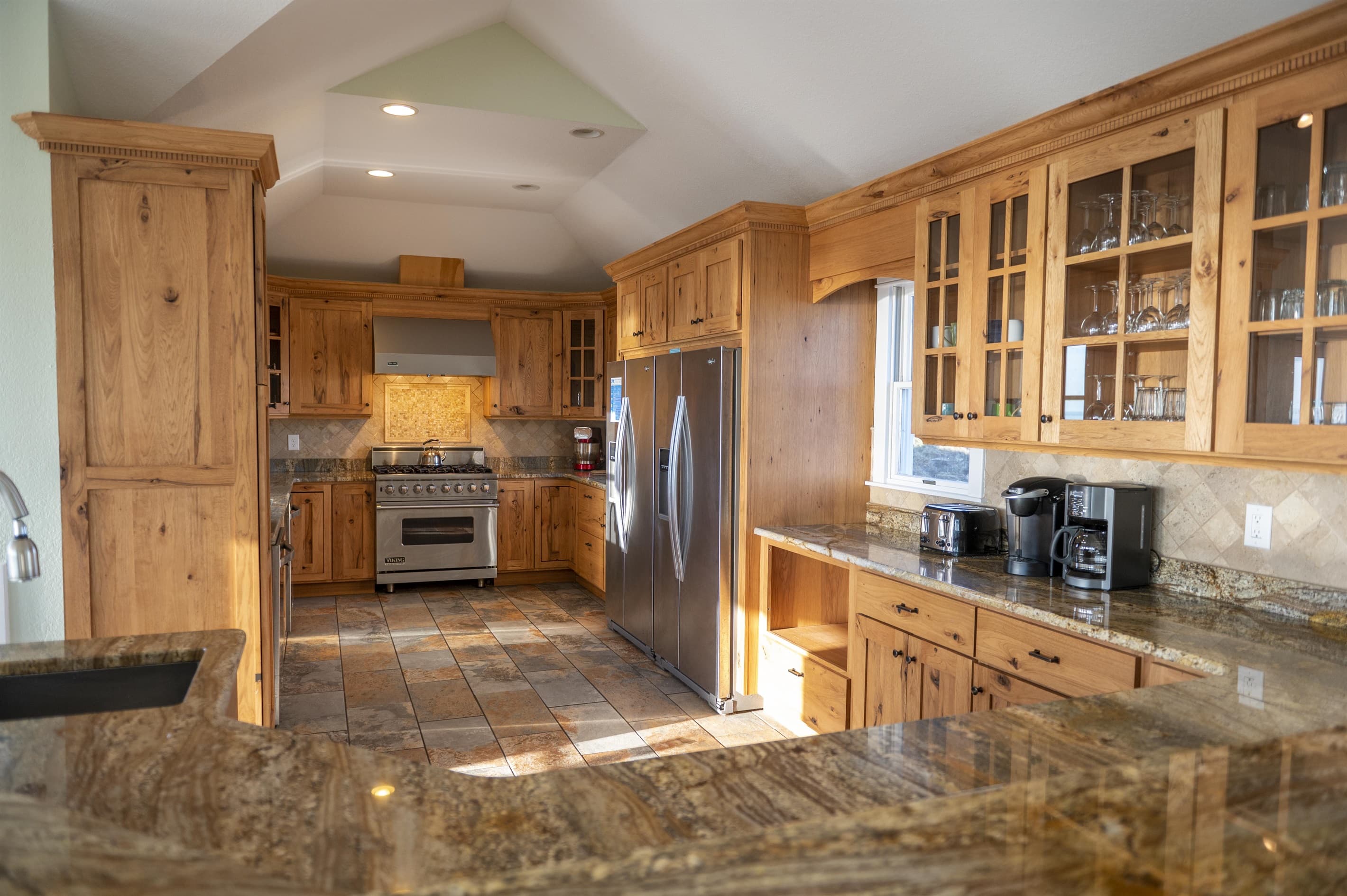 Catering Kitchen — Mark Twain Professional Gas Range & Gourmet Prep Space | Private Chef Ready, OBX