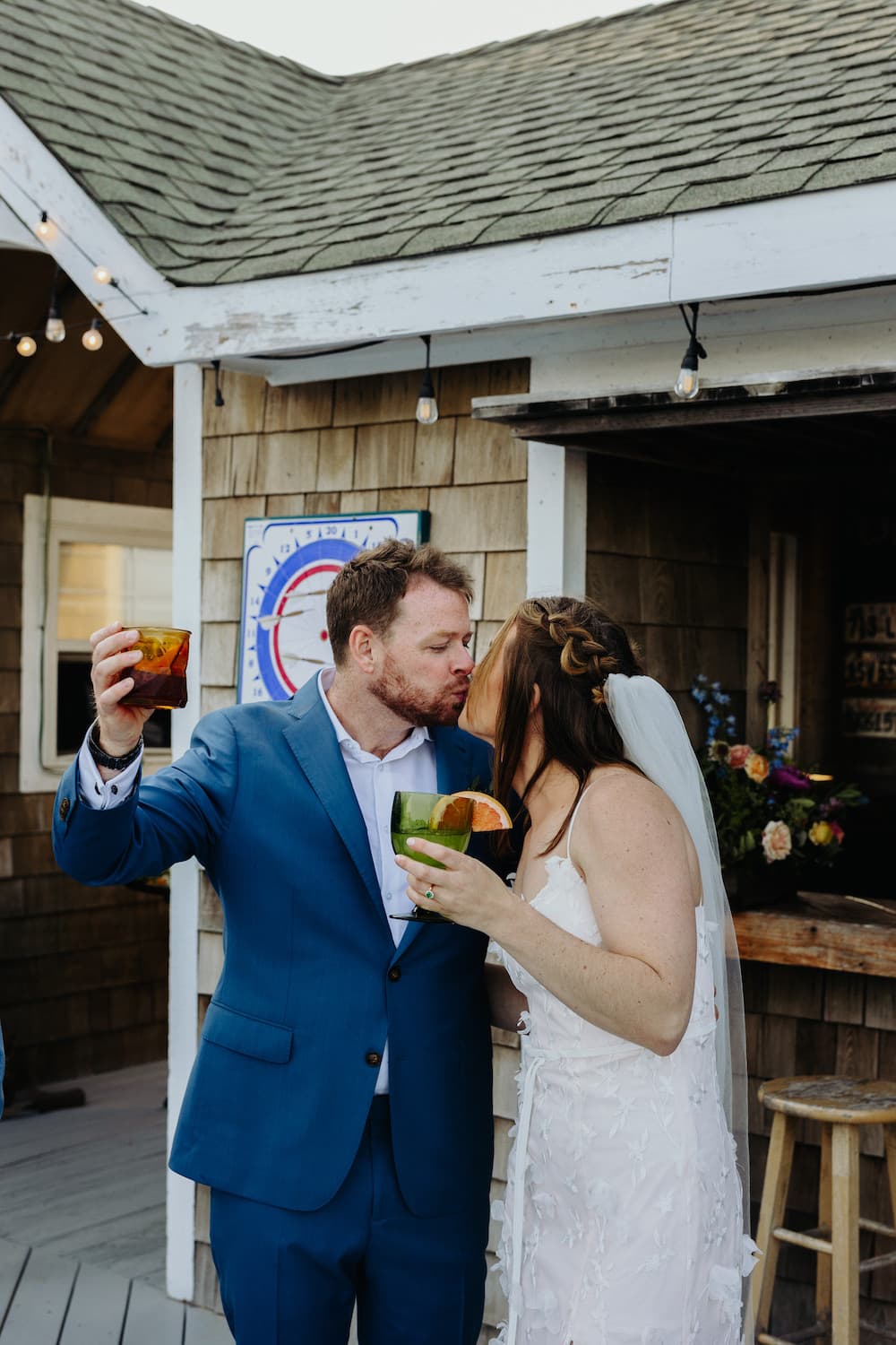 Ceremony Space — Groomsmen & Bridal Details at The Three Authors | Oceanfront Wedding Venue, OBX