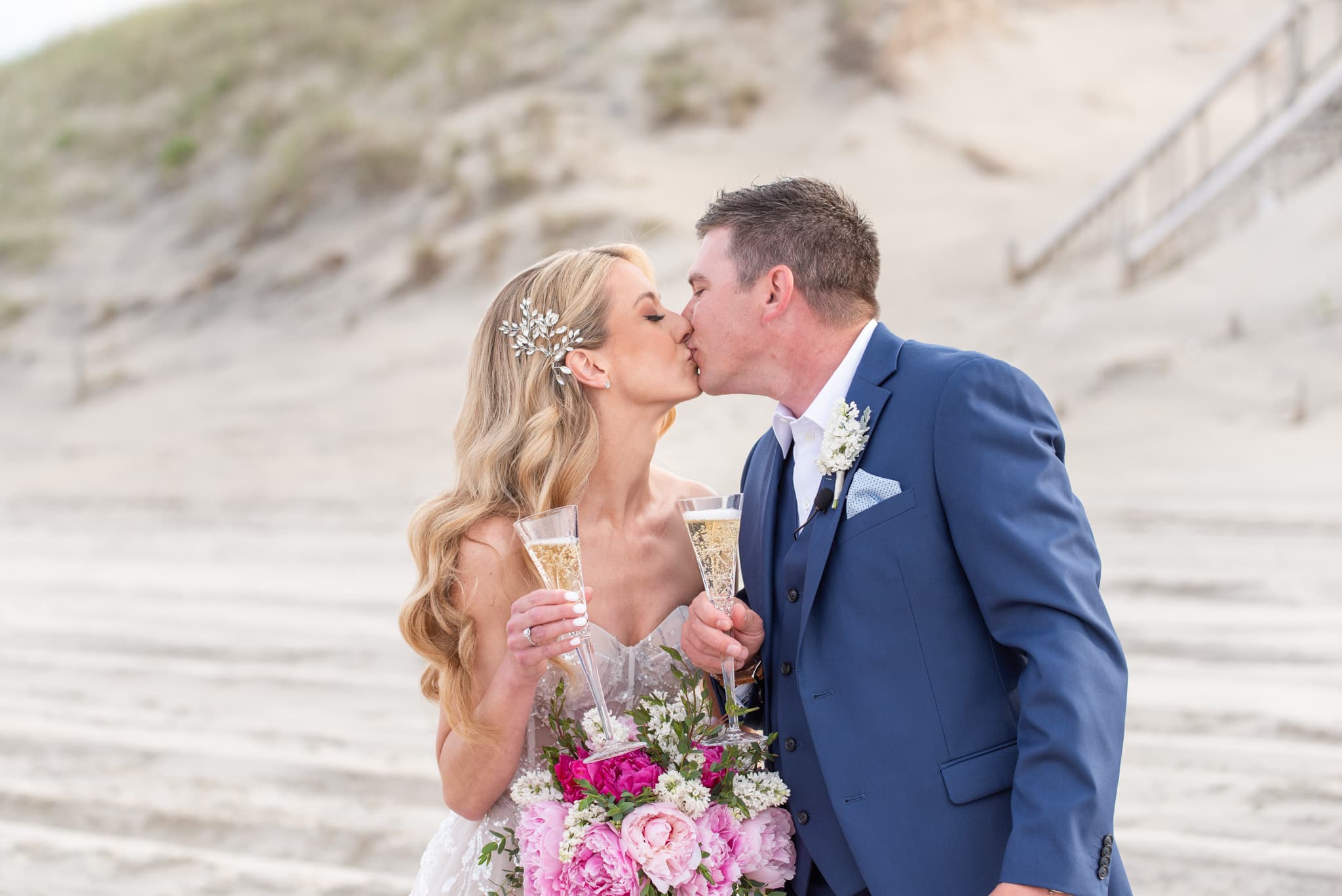 Wedding Reception — Evening Celebration Under the Stars at Three Authors | Oceanfront Venue, OBX