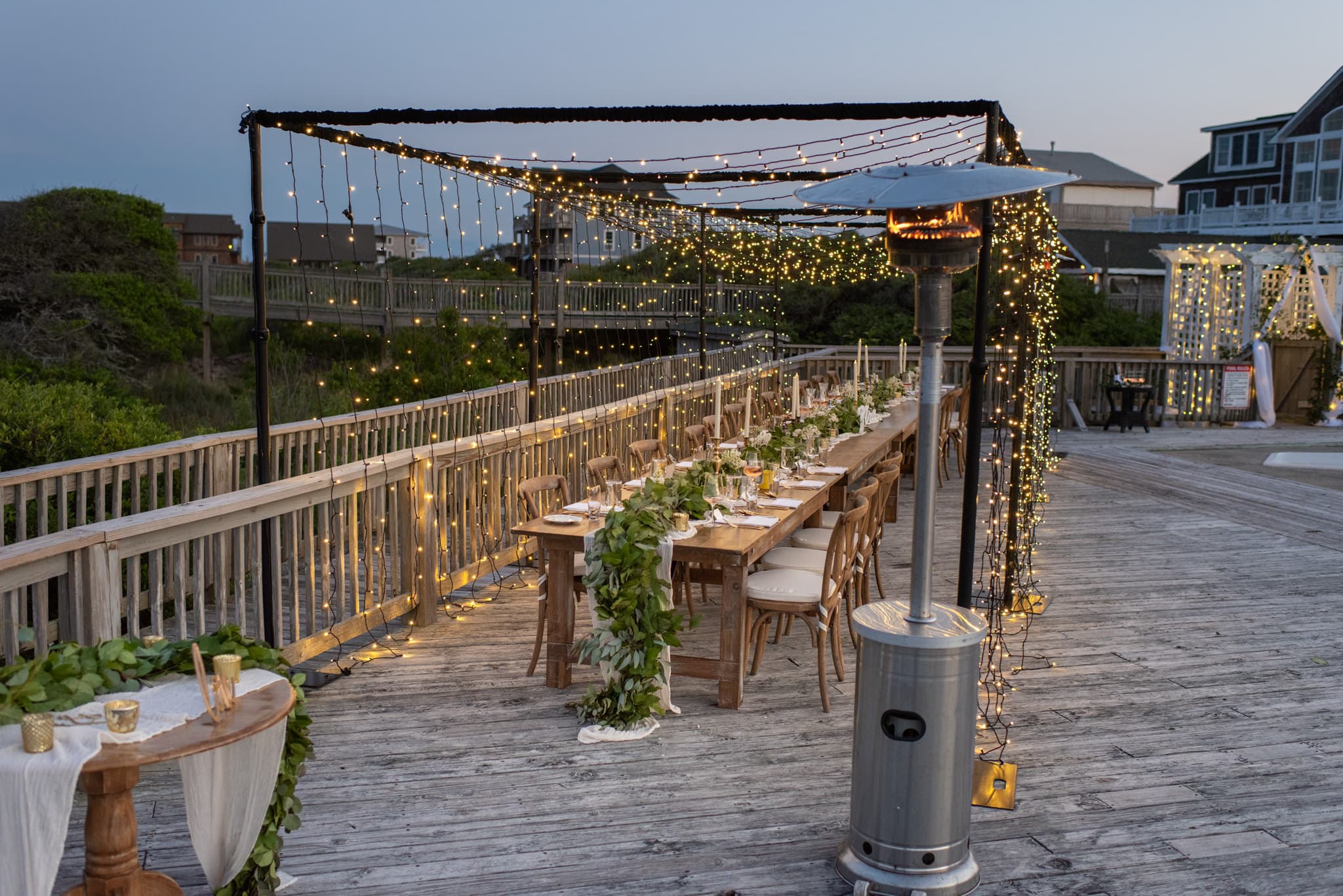 Wedding Celebration — Oceanfront Memories & Photography at Three Authors | Corolla, OBX Venue