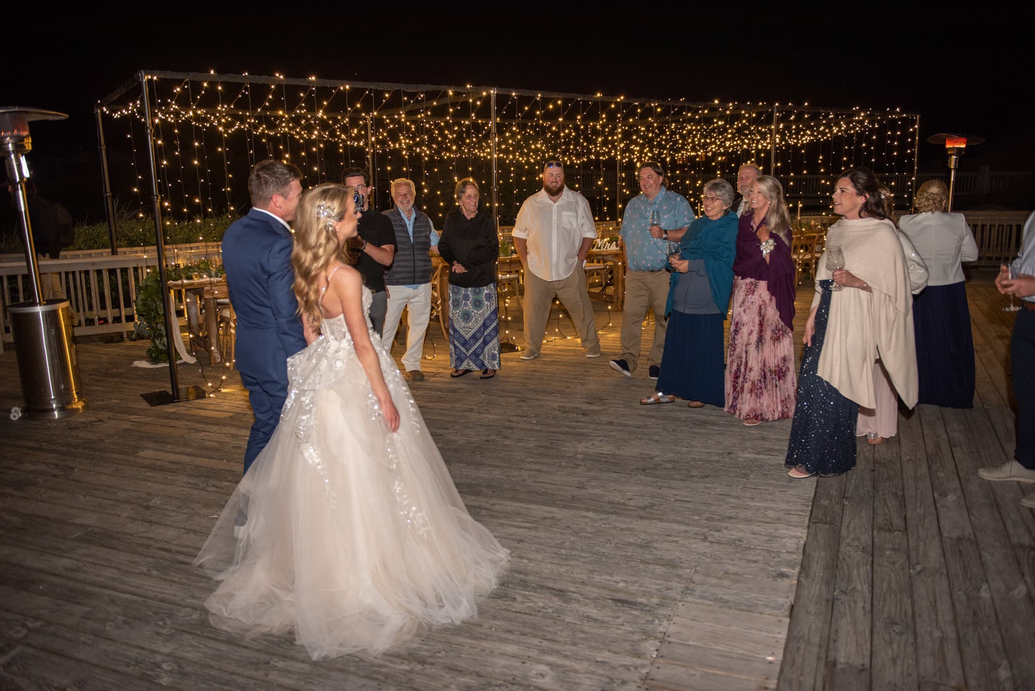 Wedding Celebration — Stunning Beach Photography at Three Authors | Destination Wedding, OBX