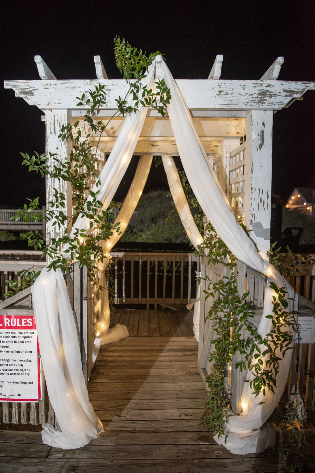 Wedding Reception Details — Elegant Decor & Attention to Every Detail | Three Authors Estate, OBX
