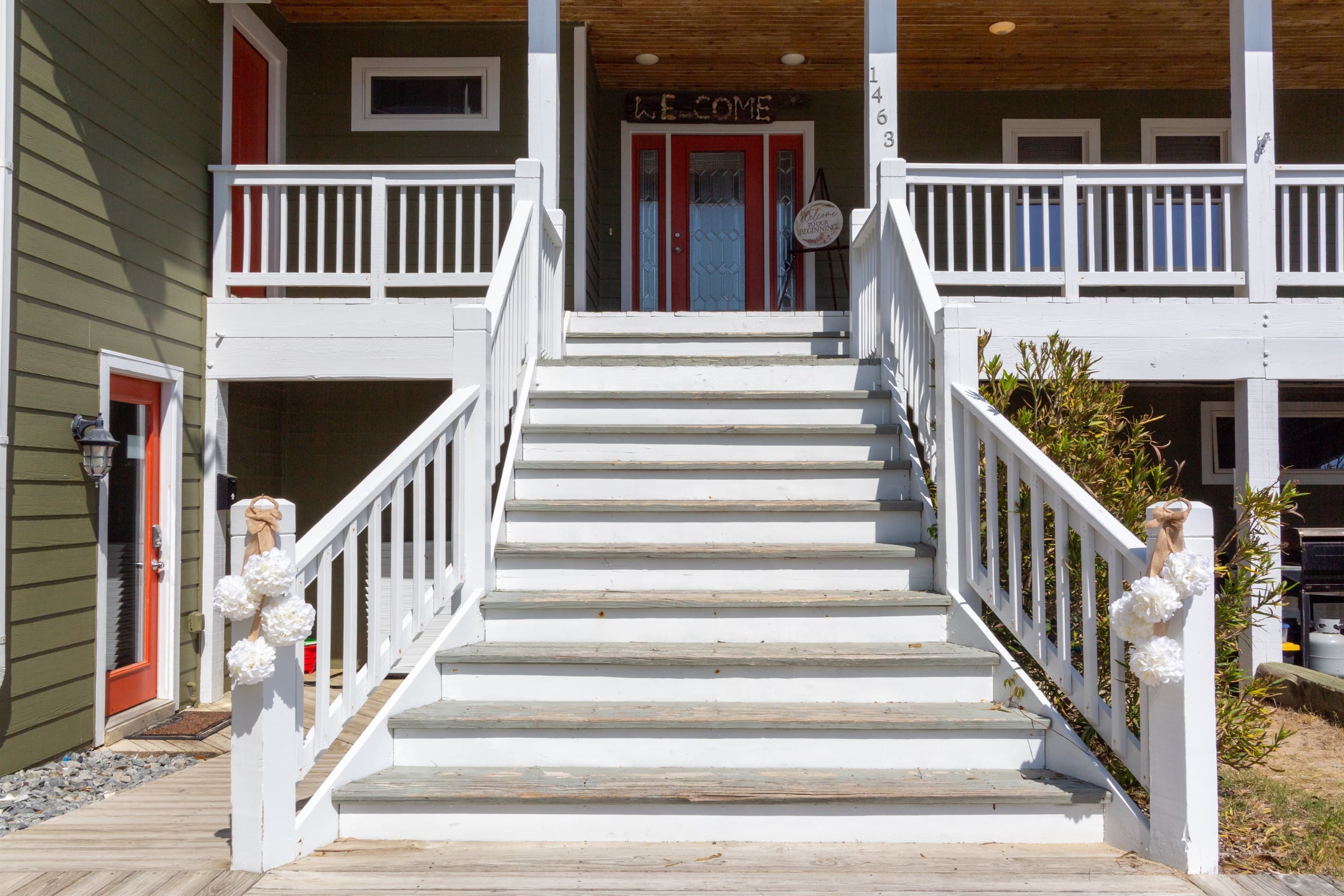 Oceanfront Wedding Venue — Celebration Scene at The Three Authors | Corolla 4x4 Beach, OBX