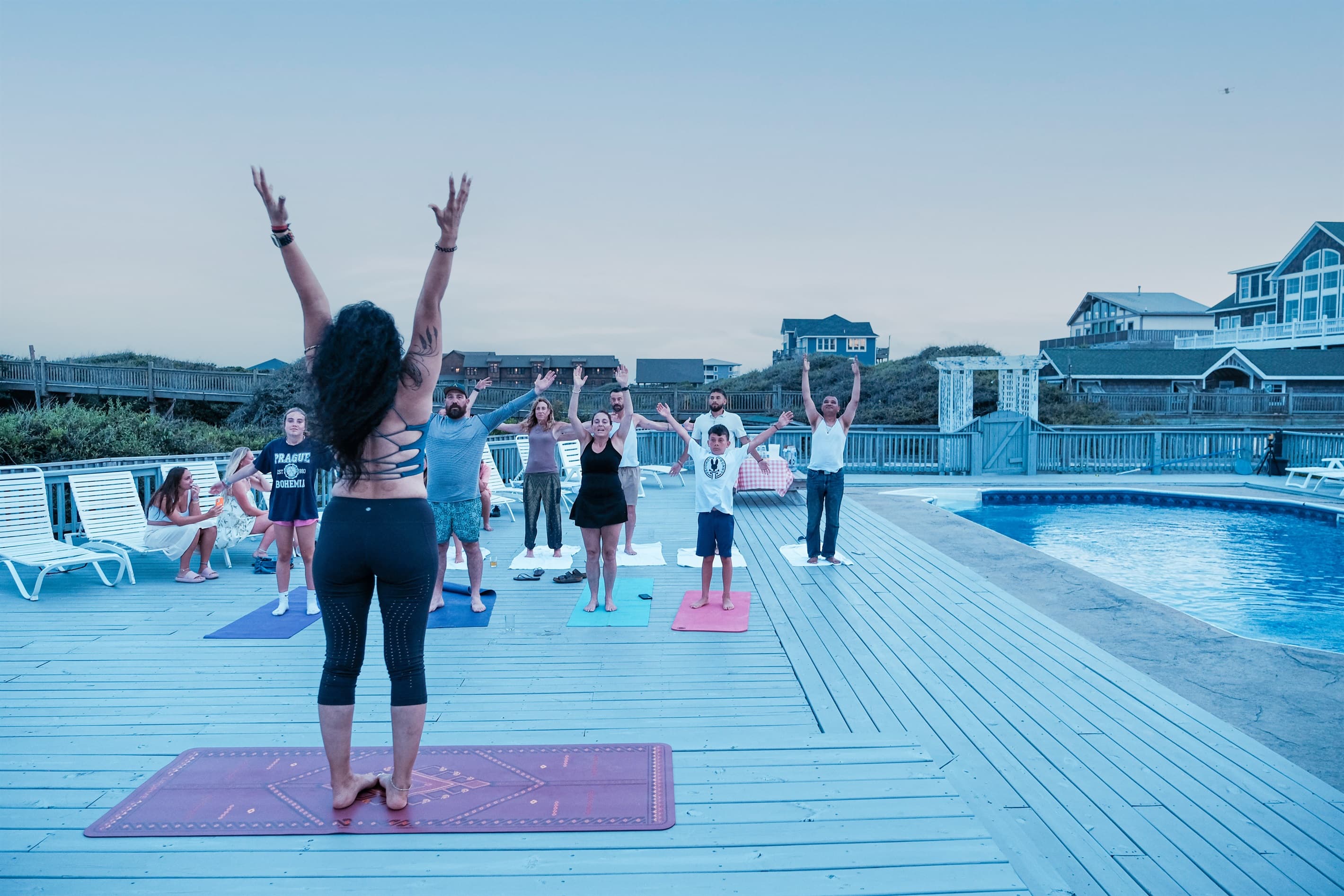 Corporate Retreat Venue — Beach Yoga & Wellness Retreats at Three Authors | Outdoor Team Activities, OBX