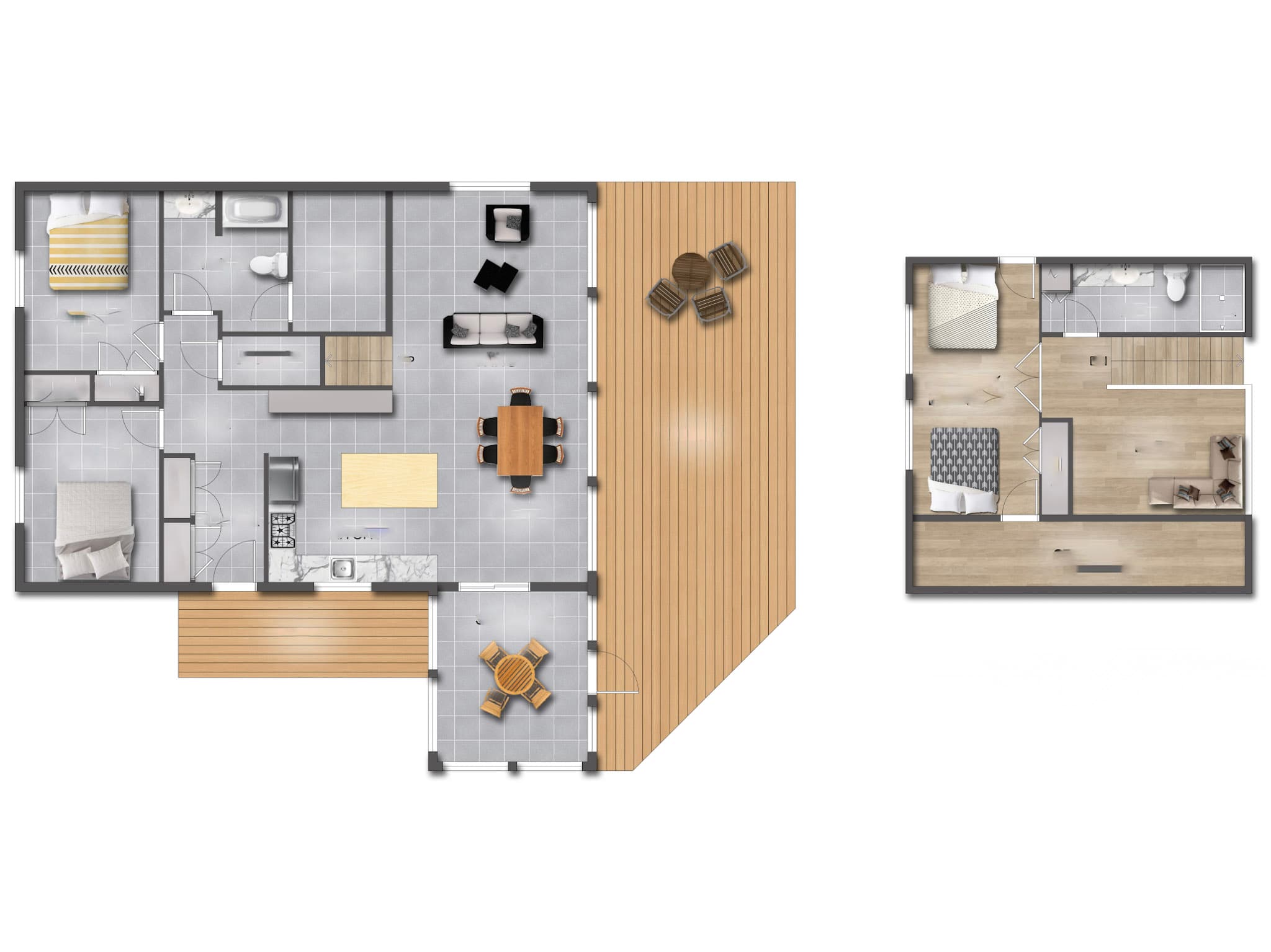Cottage layout